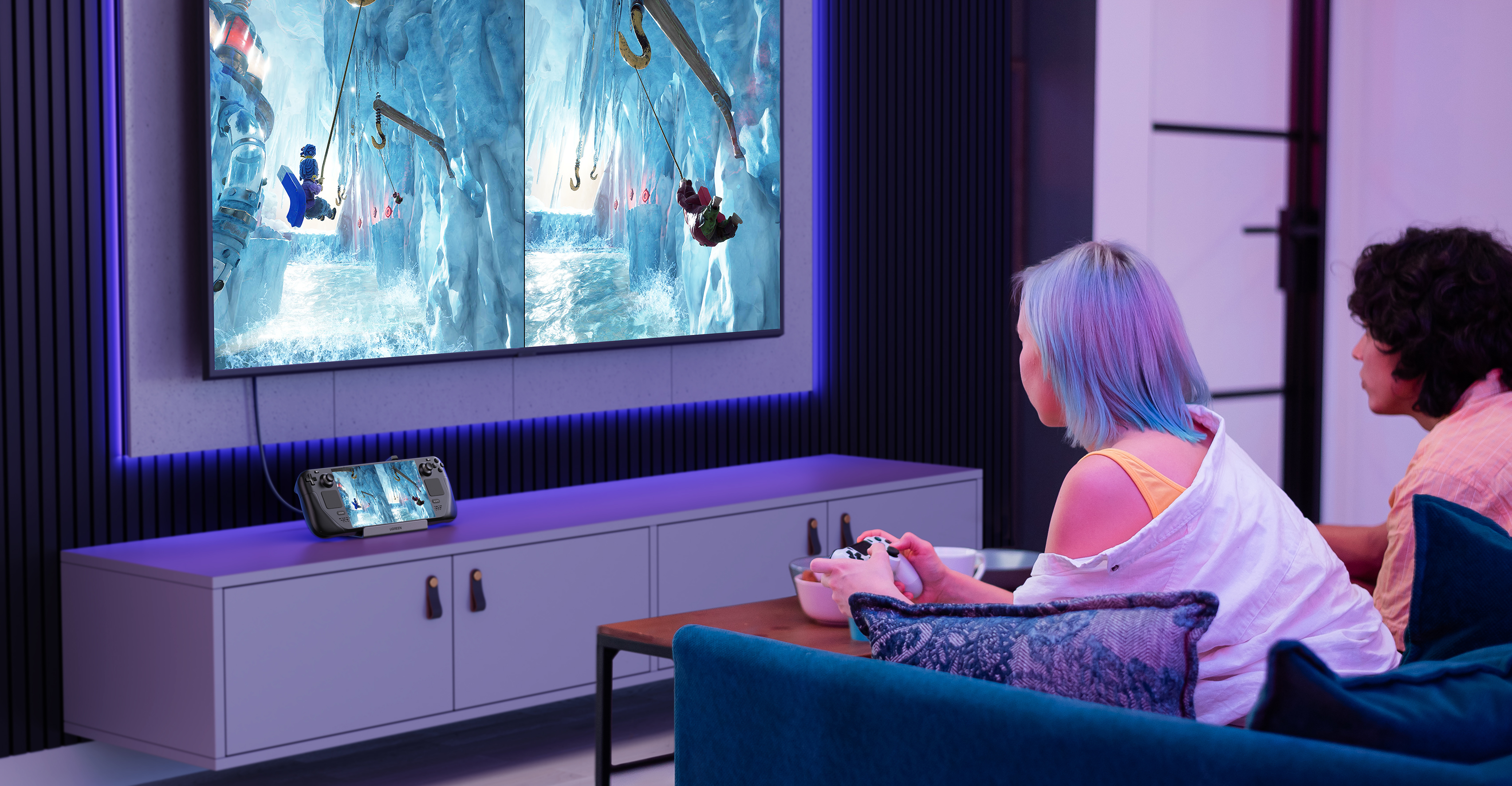 Product rendering，Green couplet，keyshot，Outdoor power supply，hub，