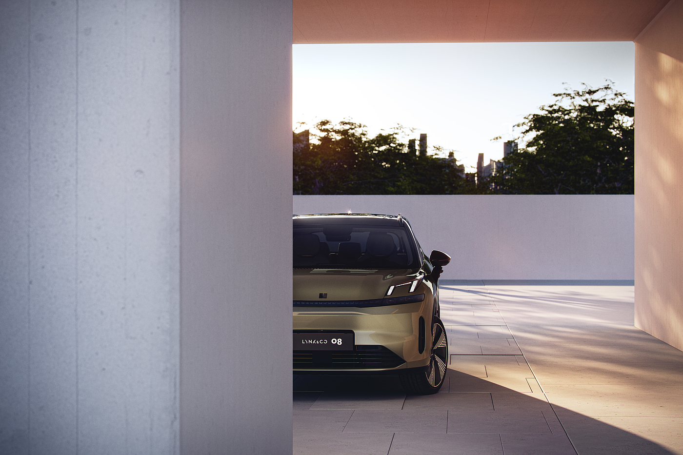 Automobile design，Lynk&Co 08，visualization，cgi，