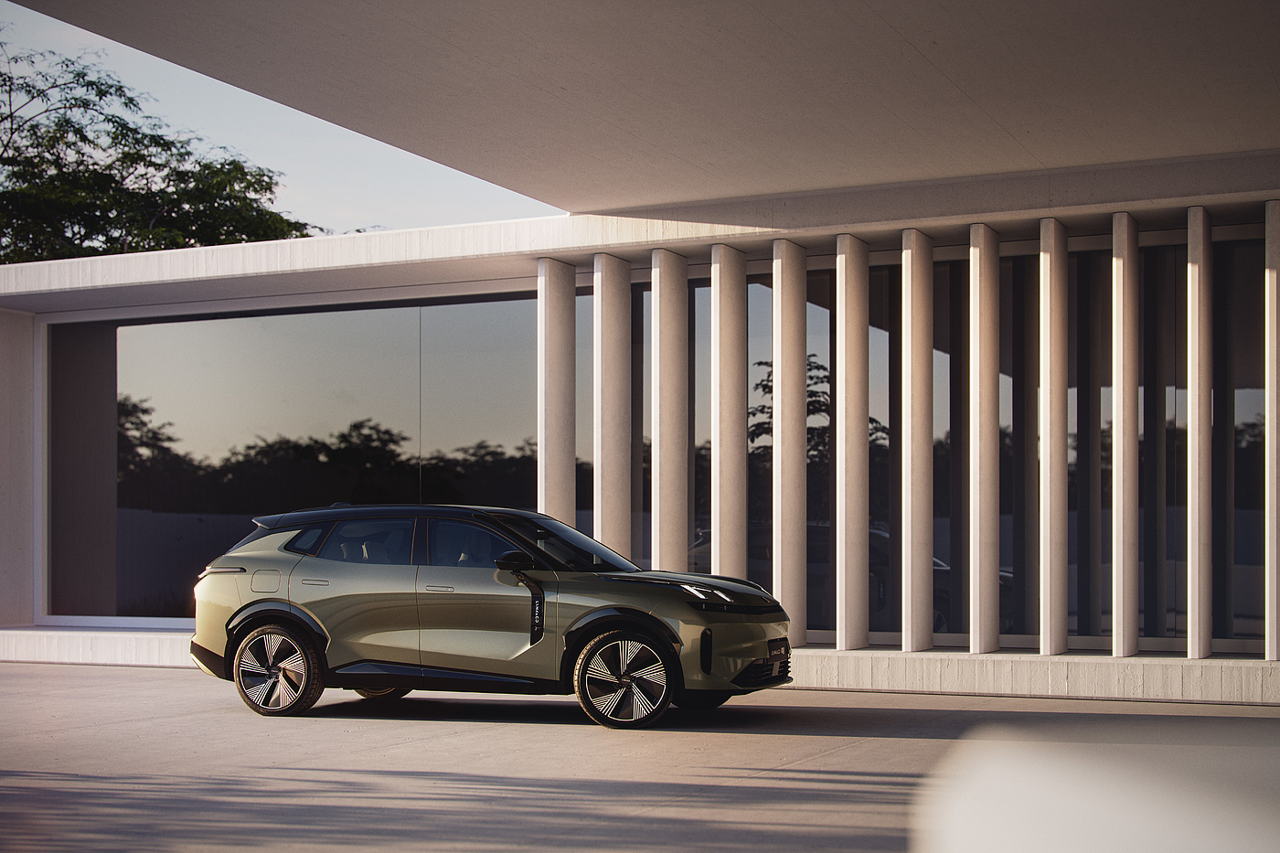 Automobile design，Lynk&Co 08，visualization，cgi，