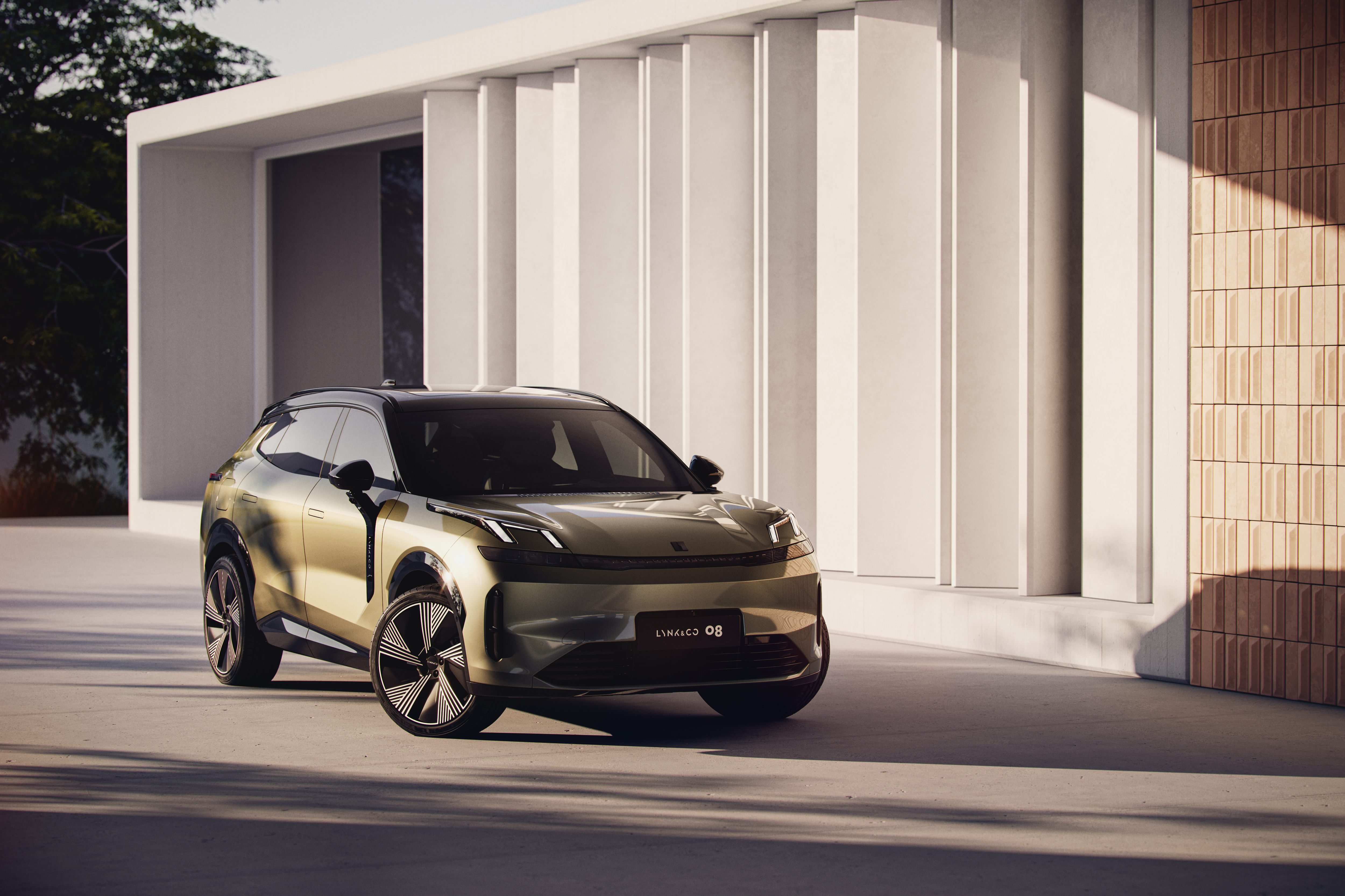 Automobile design，Lynk&Co 08，visualization，cgi，