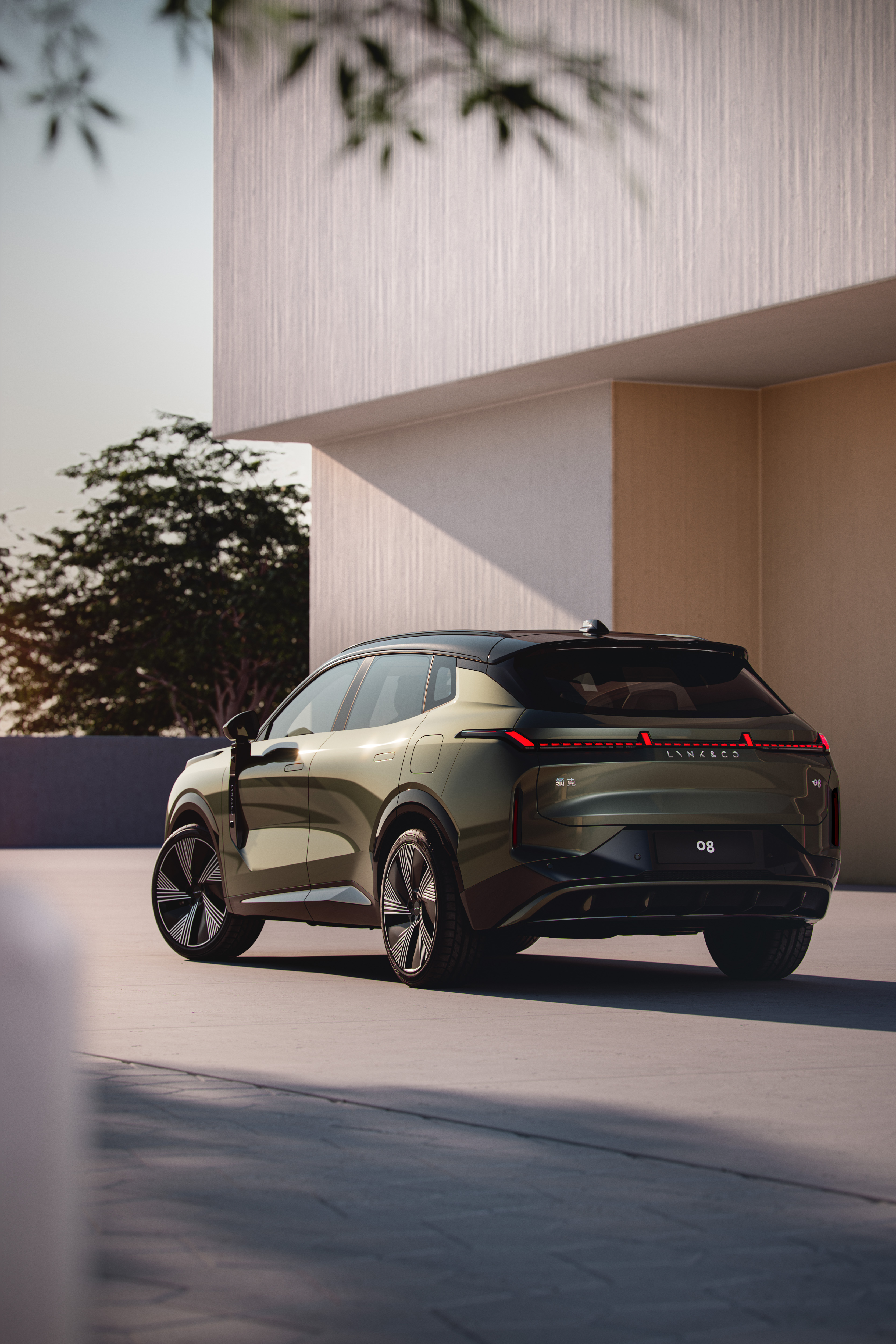 Automobile design，Lynk&Co 08，visualization，cgi，