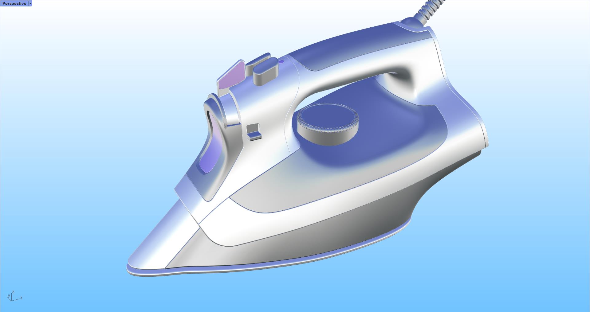 Electric iron，Rhinoceros modeling，Rhino modeling，Rhinoceros tutorial，Rhino tutorial，Tutorial sharing，3D modeling，Design，