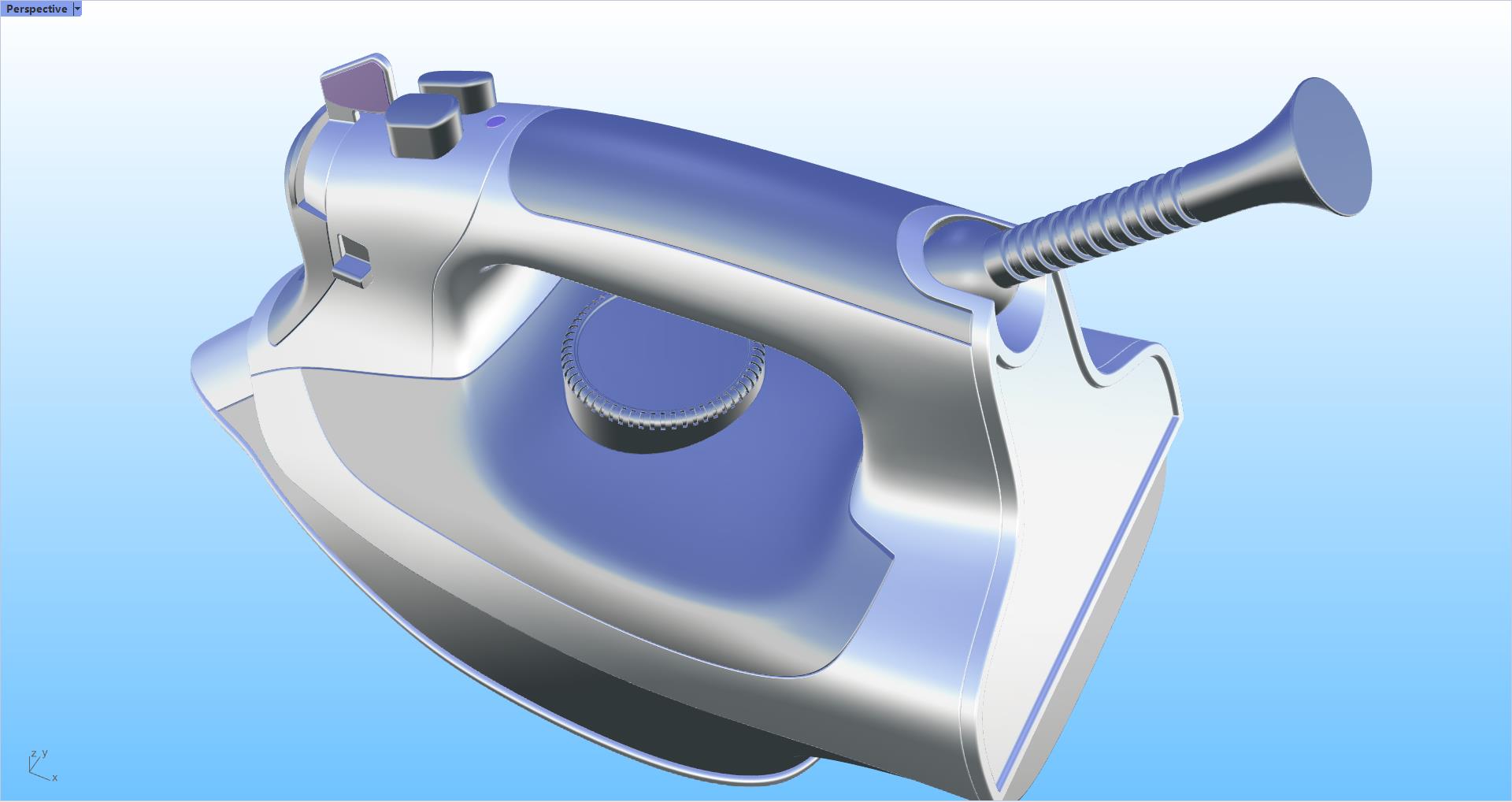 Electric iron，Rhinoceros modeling，Rhino modeling，Rhinoceros tutorial，Rhino tutorial，Tutorial sharing，3D modeling，Design，