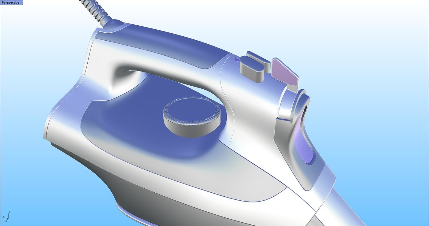 电熨斗，犀牛建模，rhino建模，犀牛教程，rhino教程，教程分享，3d建模，设计，