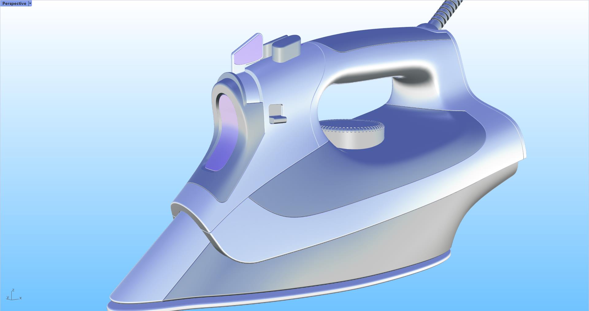 Electric iron，Rhinoceros modeling，Rhino modeling，Rhinoceros tutorial，Rhino tutorial，Tutorial sharing，3D modeling，Design，