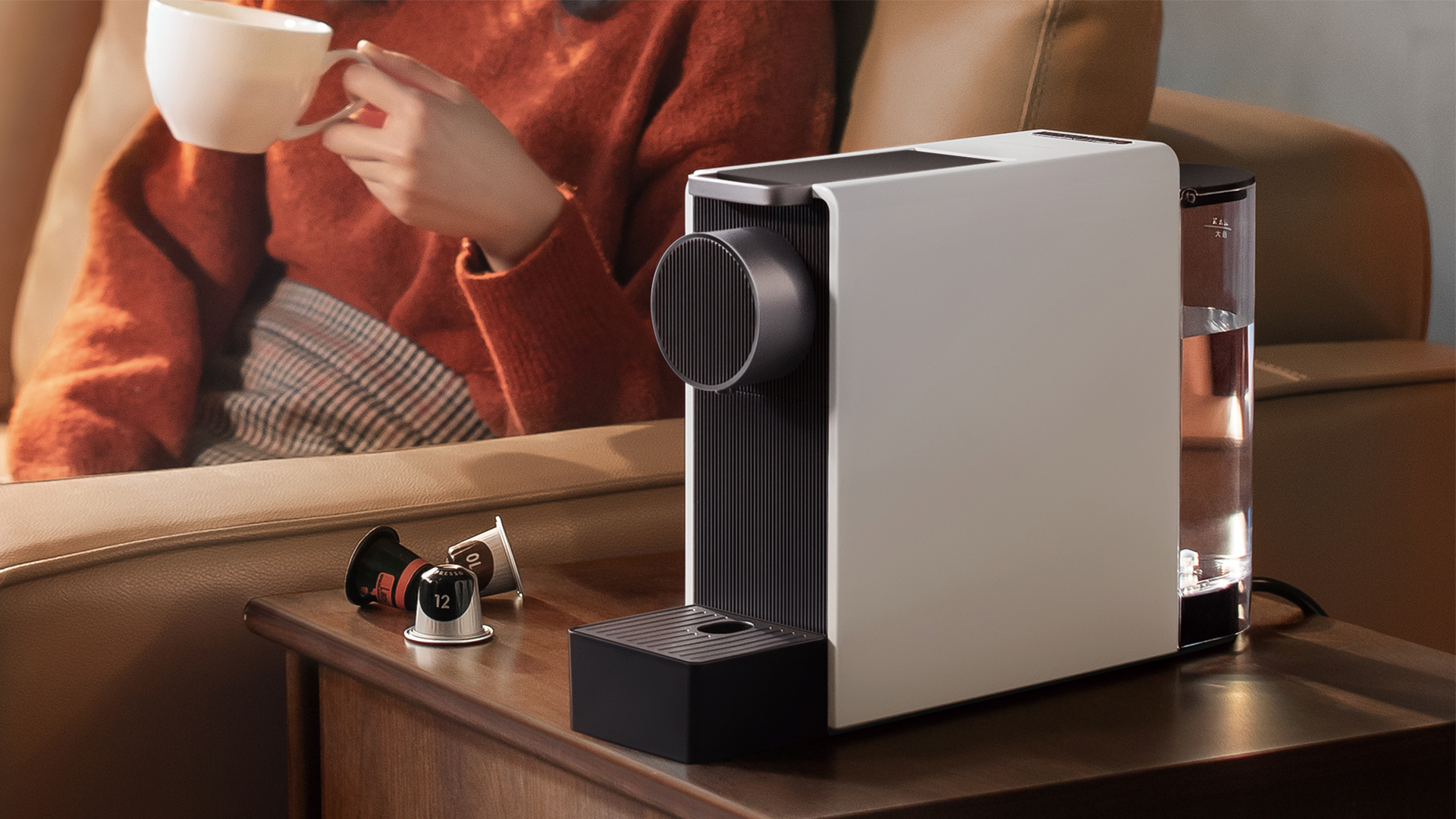 assume，Capsule coffee machine，Appearance design，