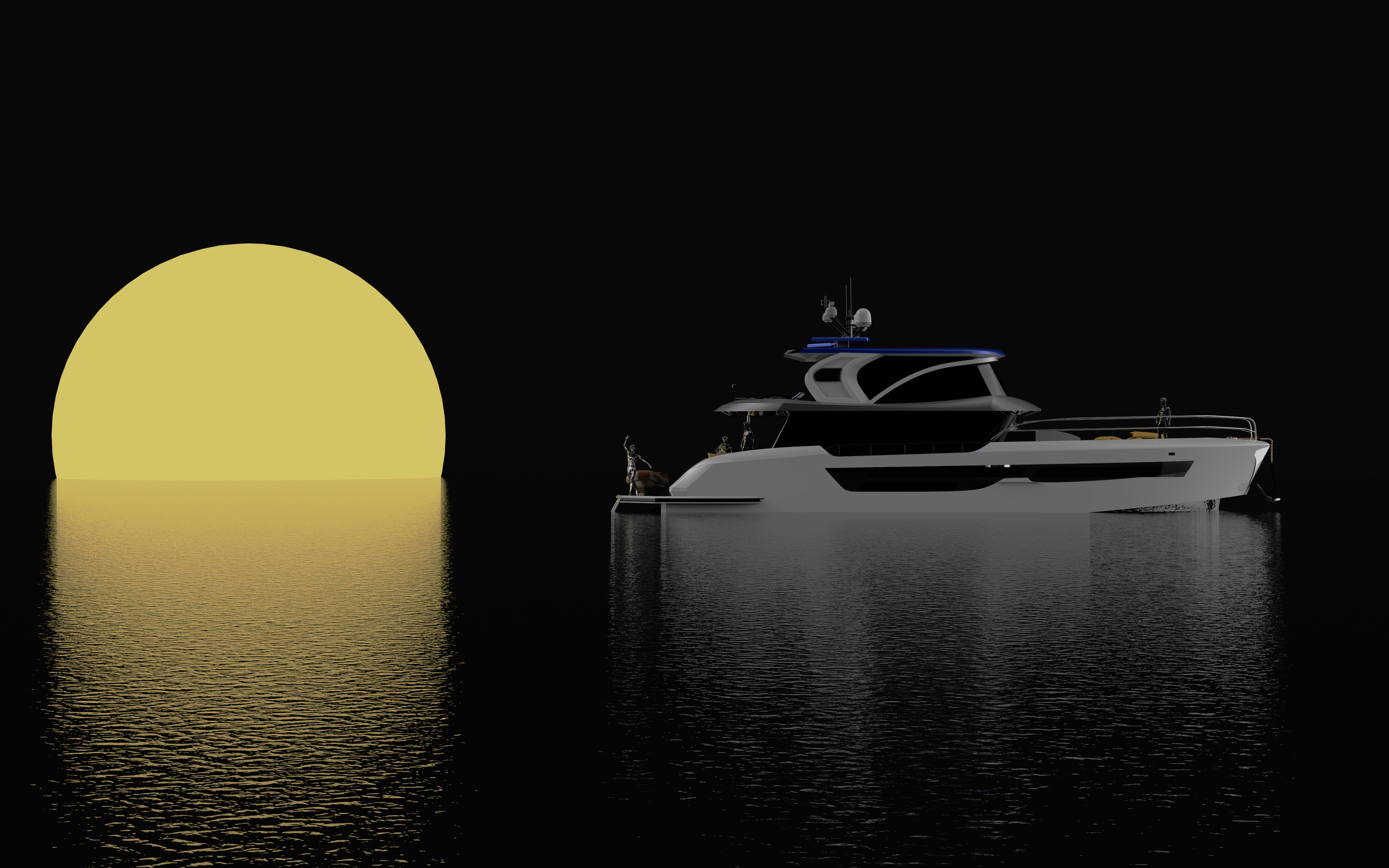 yacht，ship，a ship，