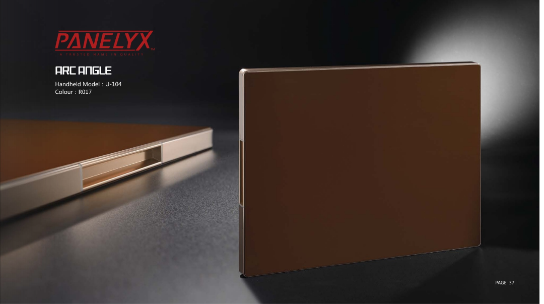 Acrylic cabinet door panel，