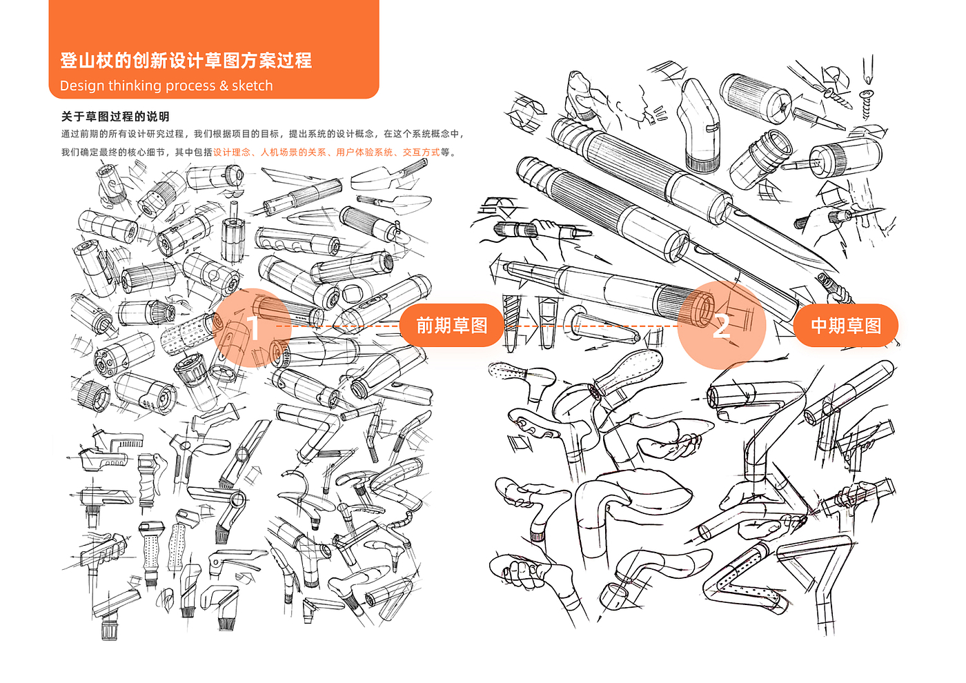 Alpenstocks，product design，Personal works collection，