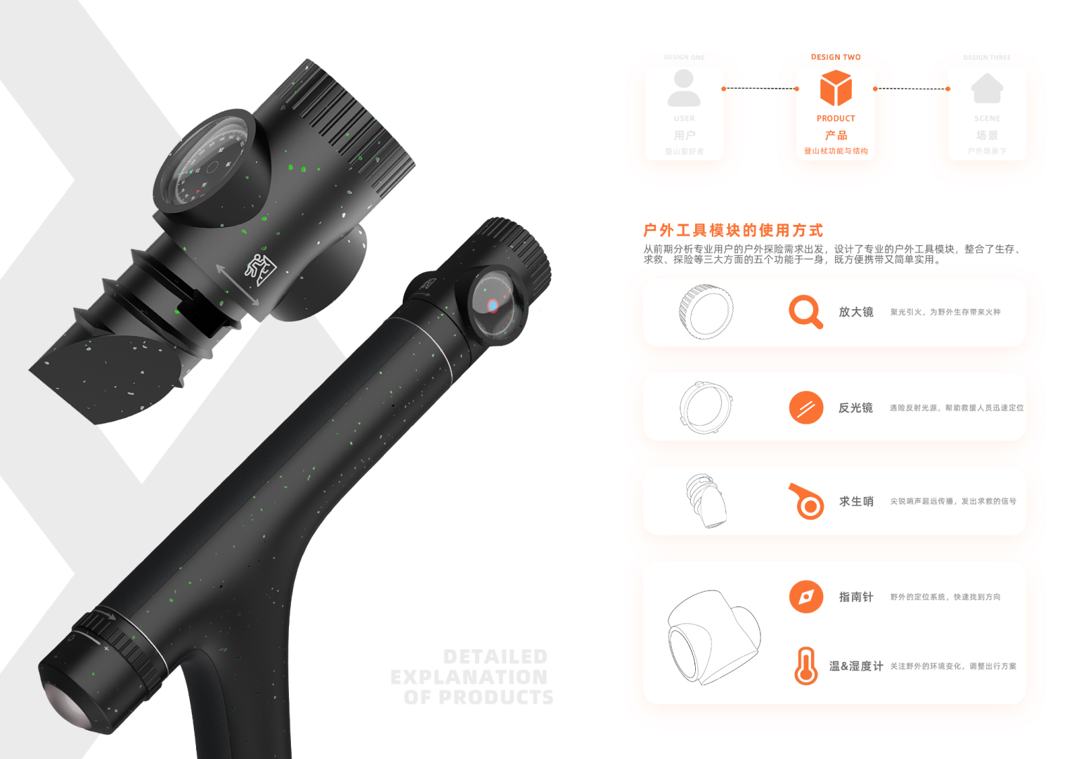 Alpenstocks，product design，Personal works collection，