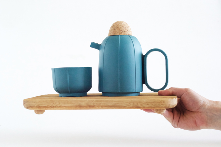 lamps and lanterns，assemble，wood，Porcelain，Simplicity，teapot，teacup，Wooden tray，Striped tray，The seasoning bottle，Soy sauce bottle，