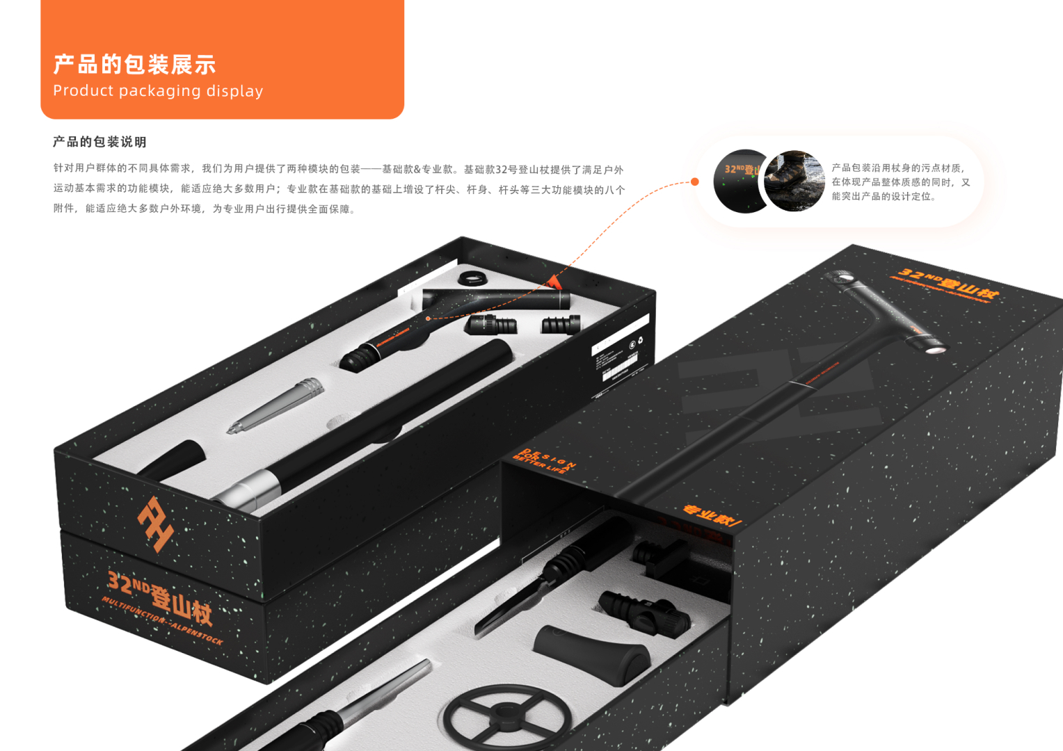 Alpenstocks，product design，Personal works collection，