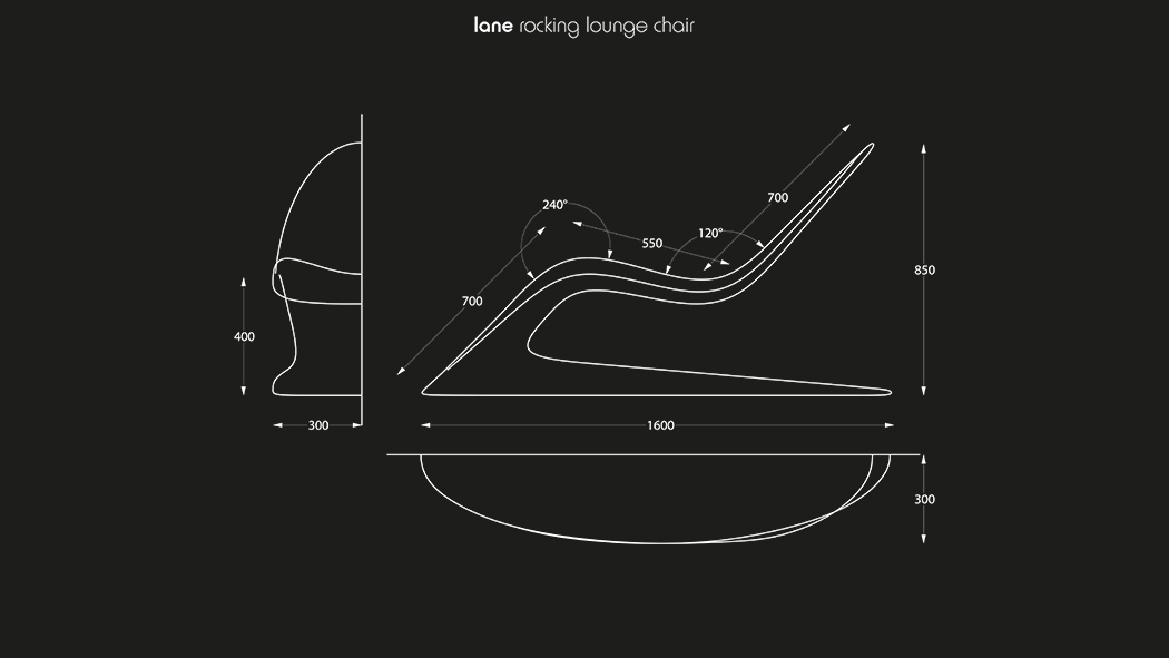 Home Furnishing，furniture，Ergonomics，deck chair，comfortable，streamline，