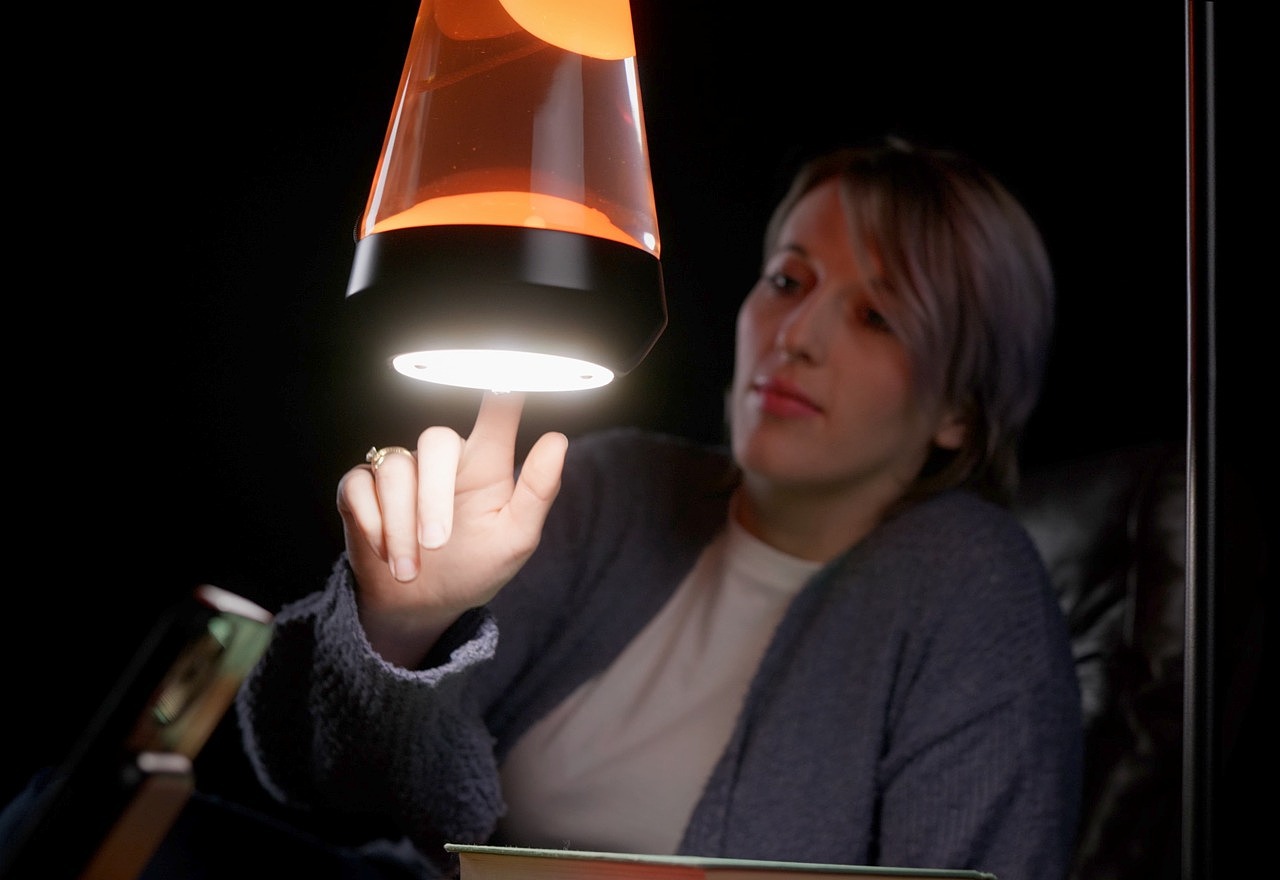 Lava lamp，Retro，App control，a chandelier，
