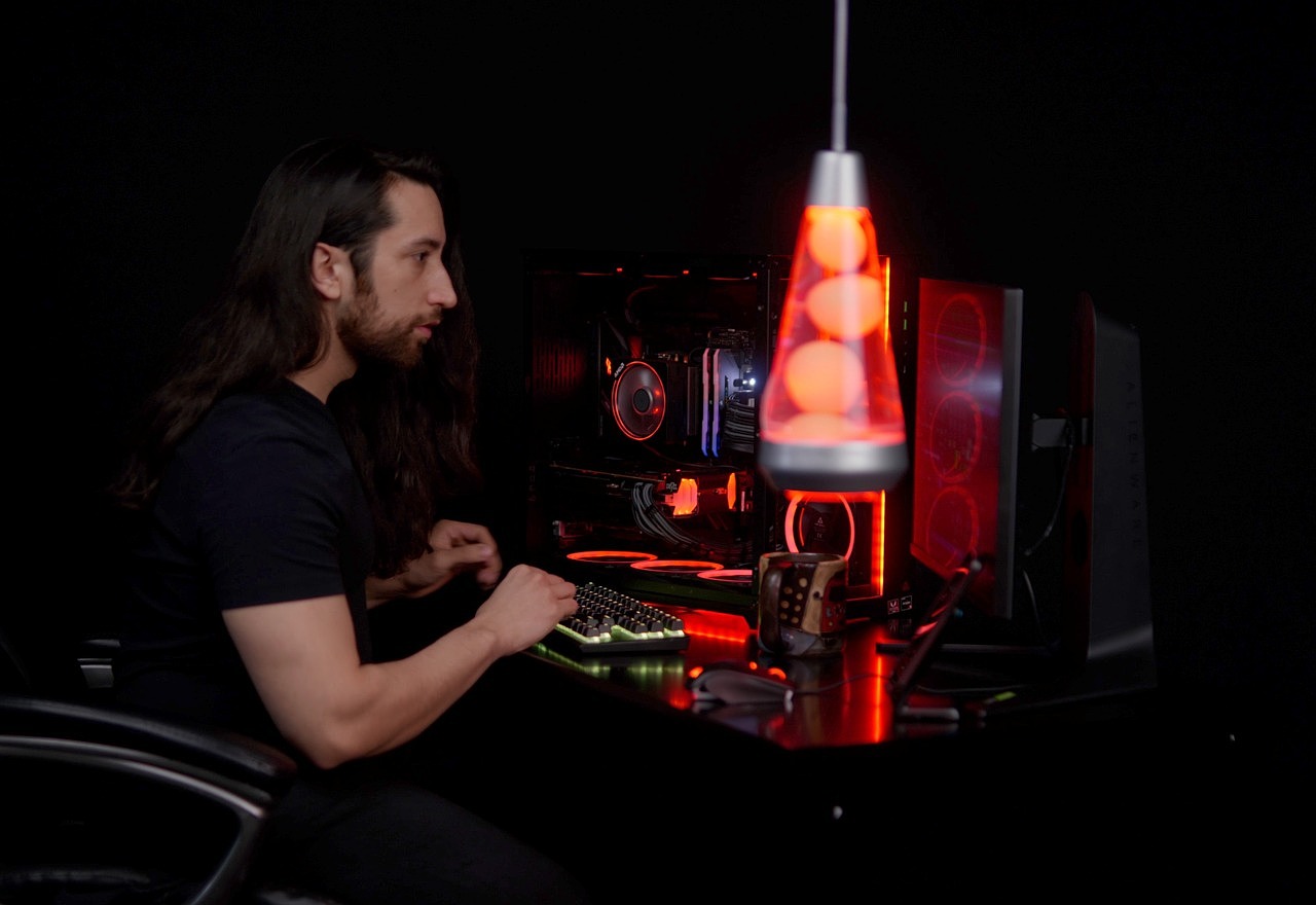 Lava lamp，Retro，App control，a chandelier，