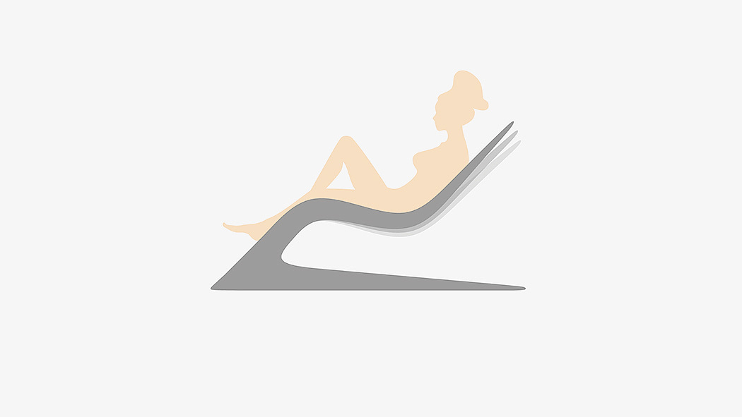 Home Furnishing，furniture，Ergonomics，deck chair，comfortable，streamline，