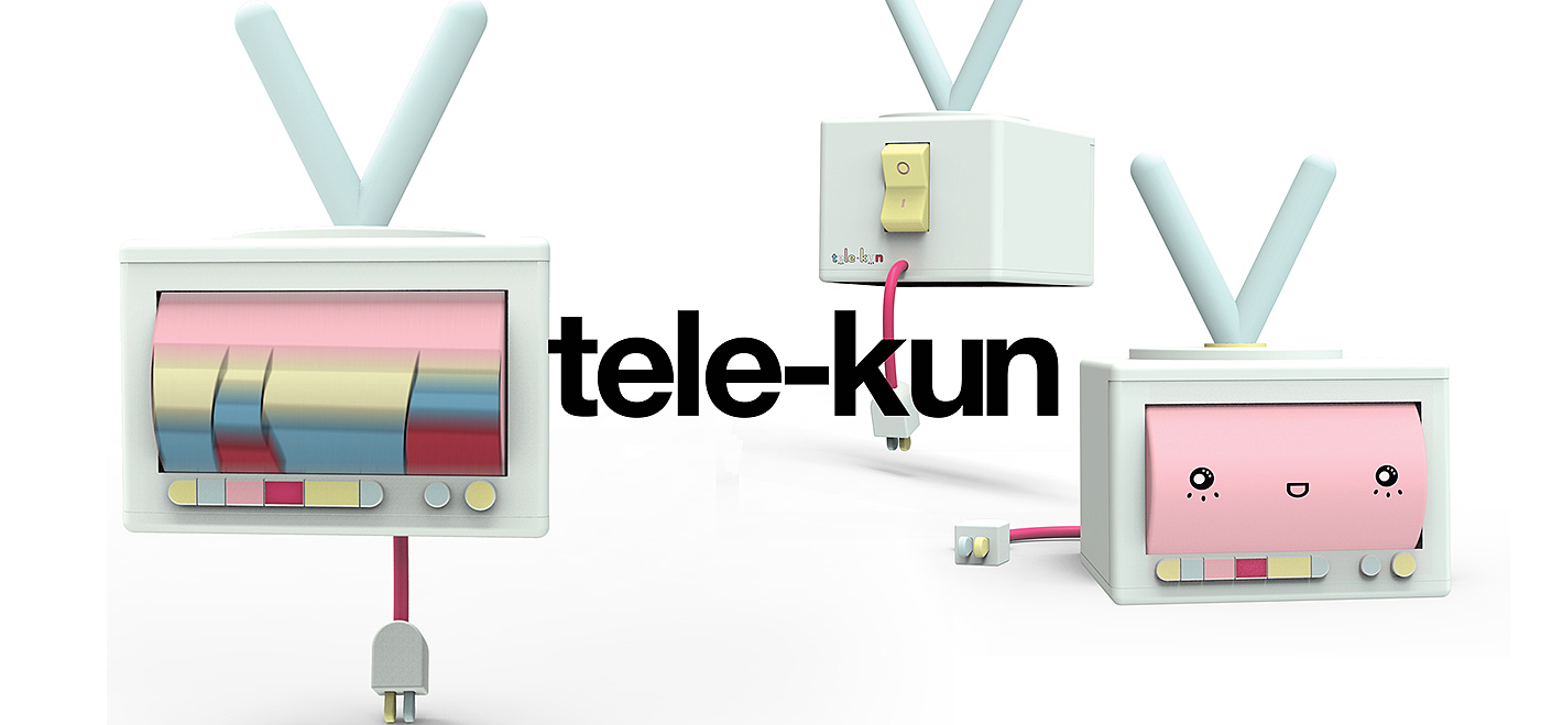 玩具，Tele-Kun，机械化，按钮，