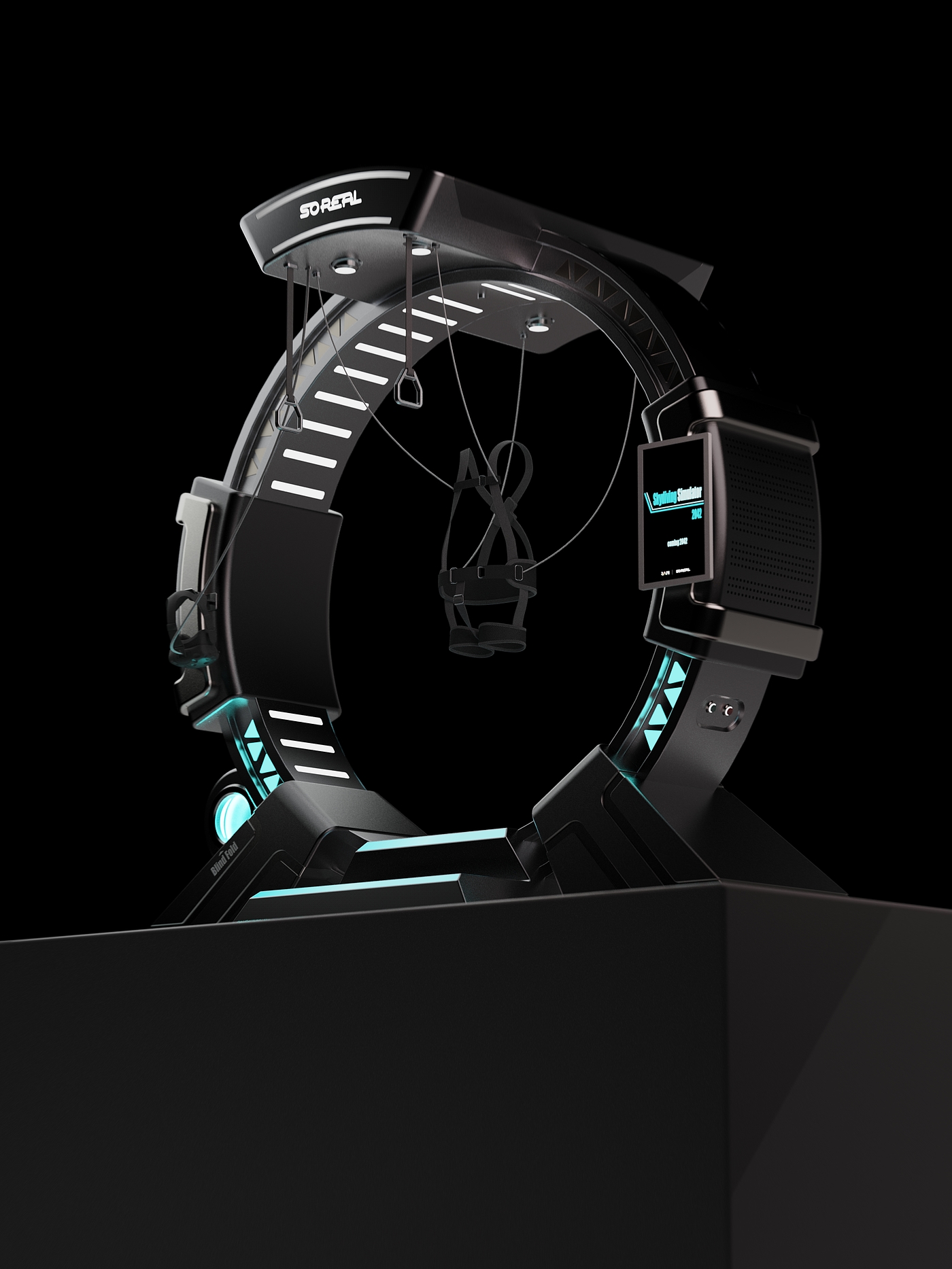 Skydiving，simulator，vr，ar，industrial design，Creative design，soreal，virtual reality，