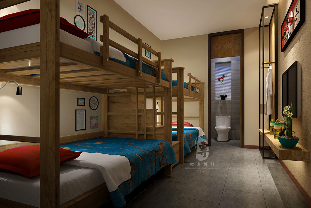 Hotel Design，Redtory design，Chengdu Hongzhuan，