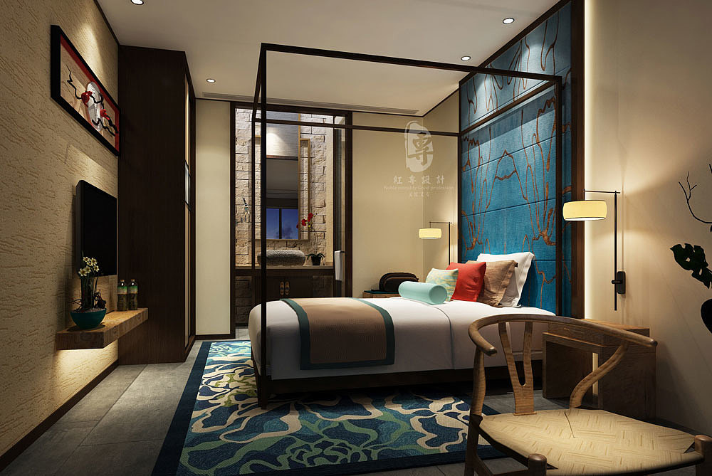 Hotel Design，Redtory design，Chengdu Hongzhuan，