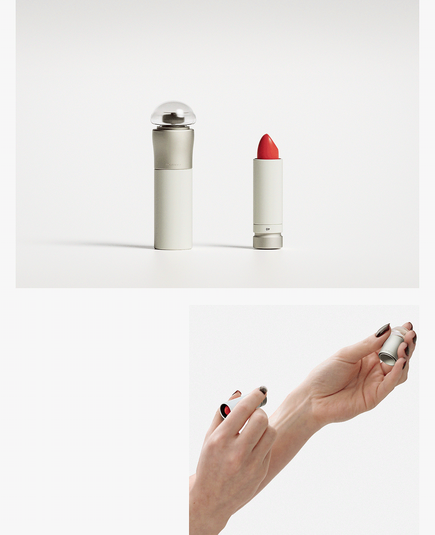 Cosmetics，A beauty care，Momento，Lipstick，Lipstick design，