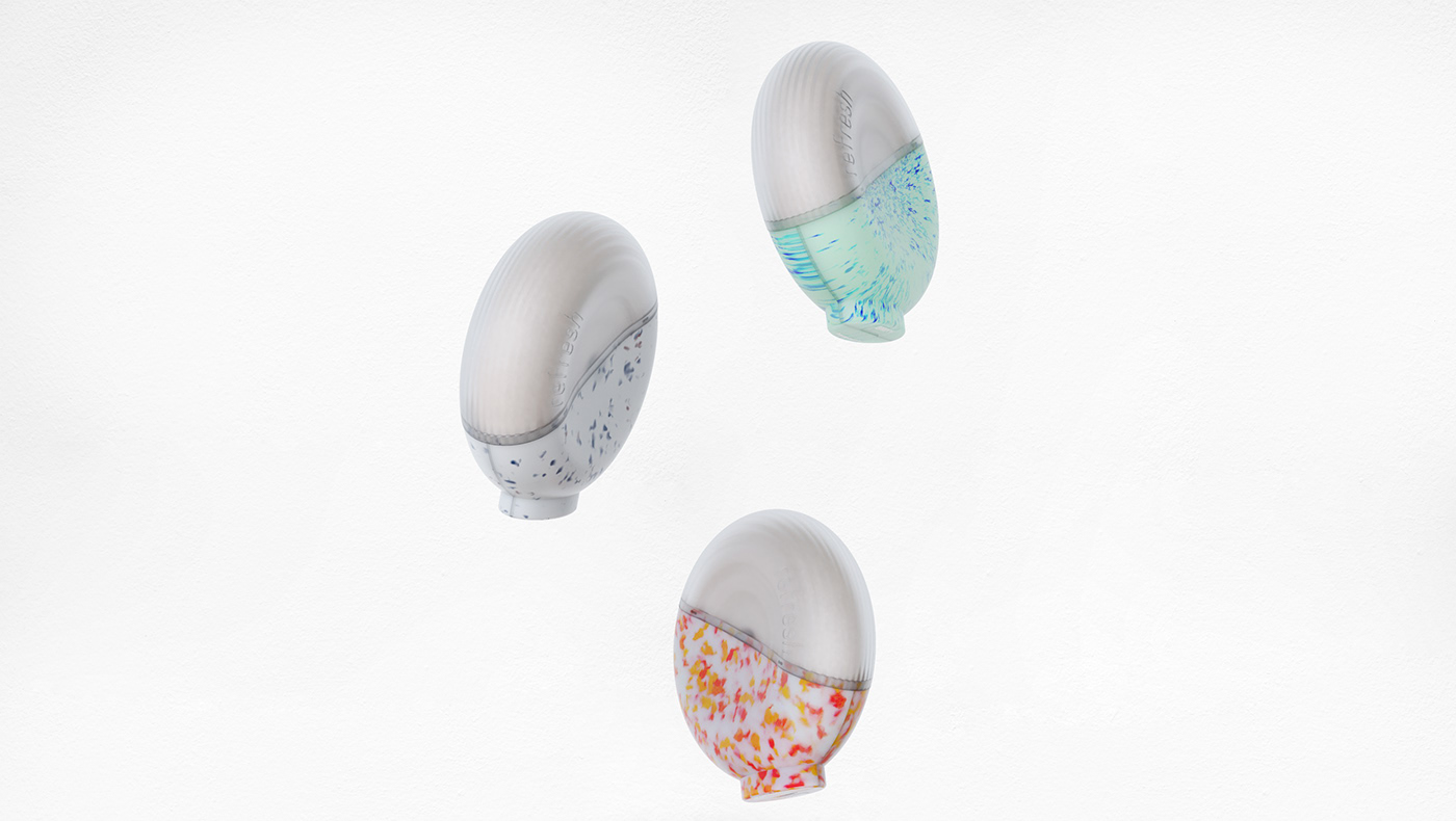 Deodorant，Sustainable design，ecological design ，industrial design，Refresh，