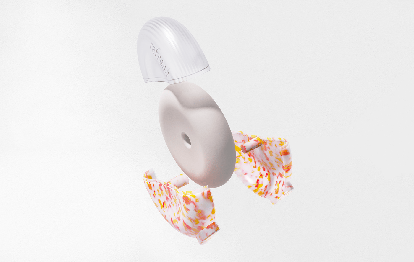 Deodorant，Sustainable design，ecological design ，industrial design，Refresh，