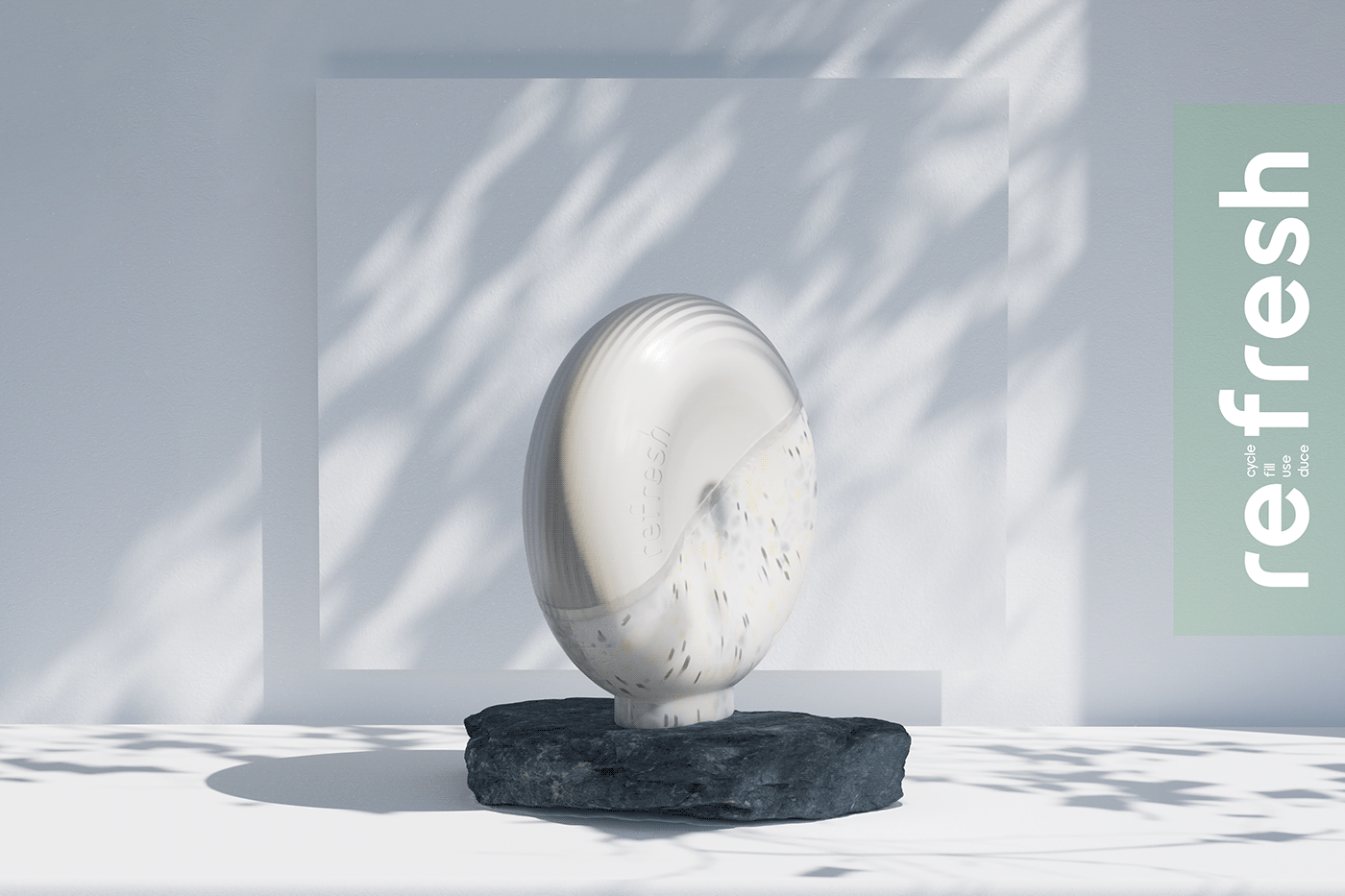 Deodorant，Sustainable design，ecological design ，industrial design，Refresh，