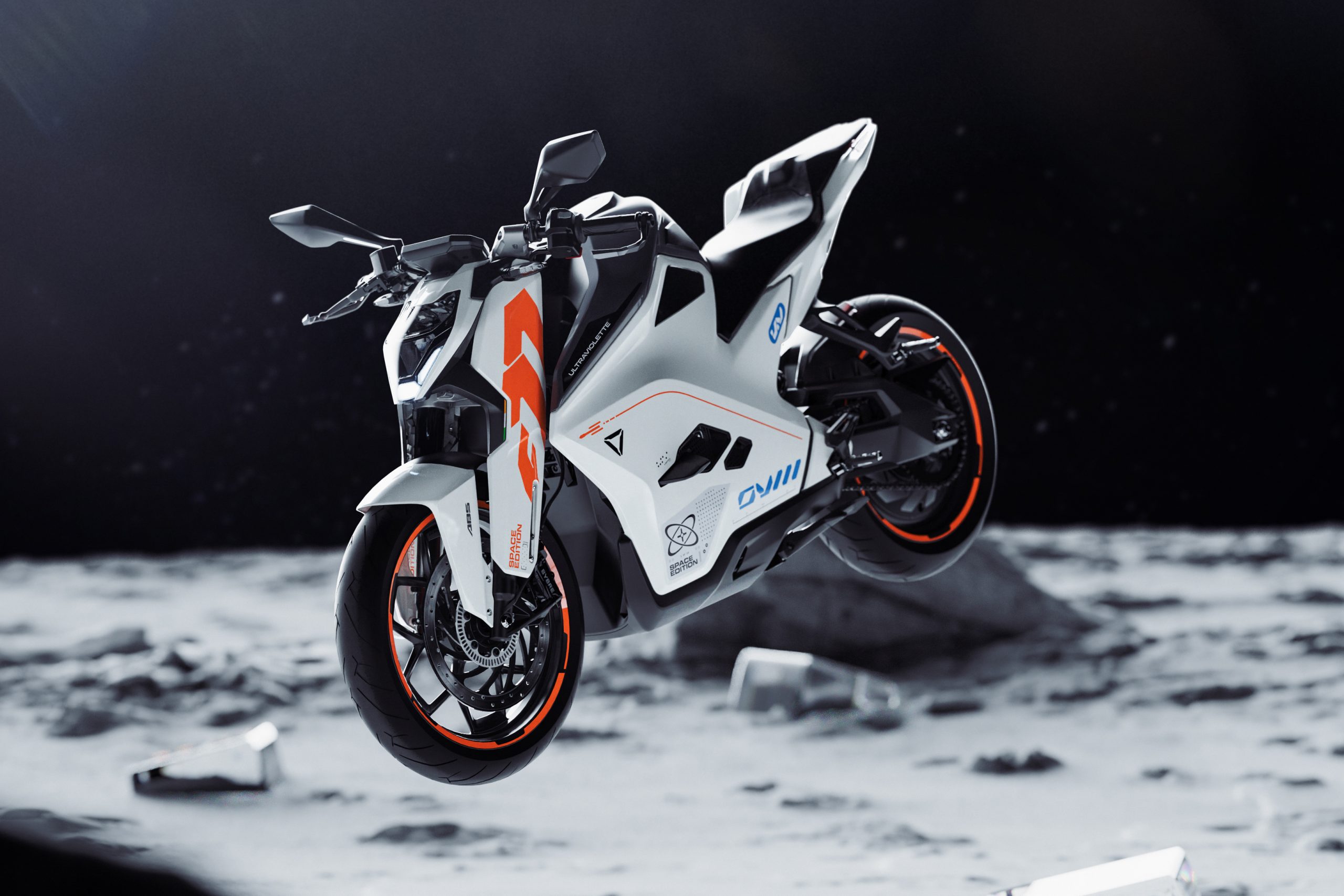 vehicle，Electric motorcycle，F77，Ultraviolette，Chandrayaan，F77 Space Edition，Aerospace，