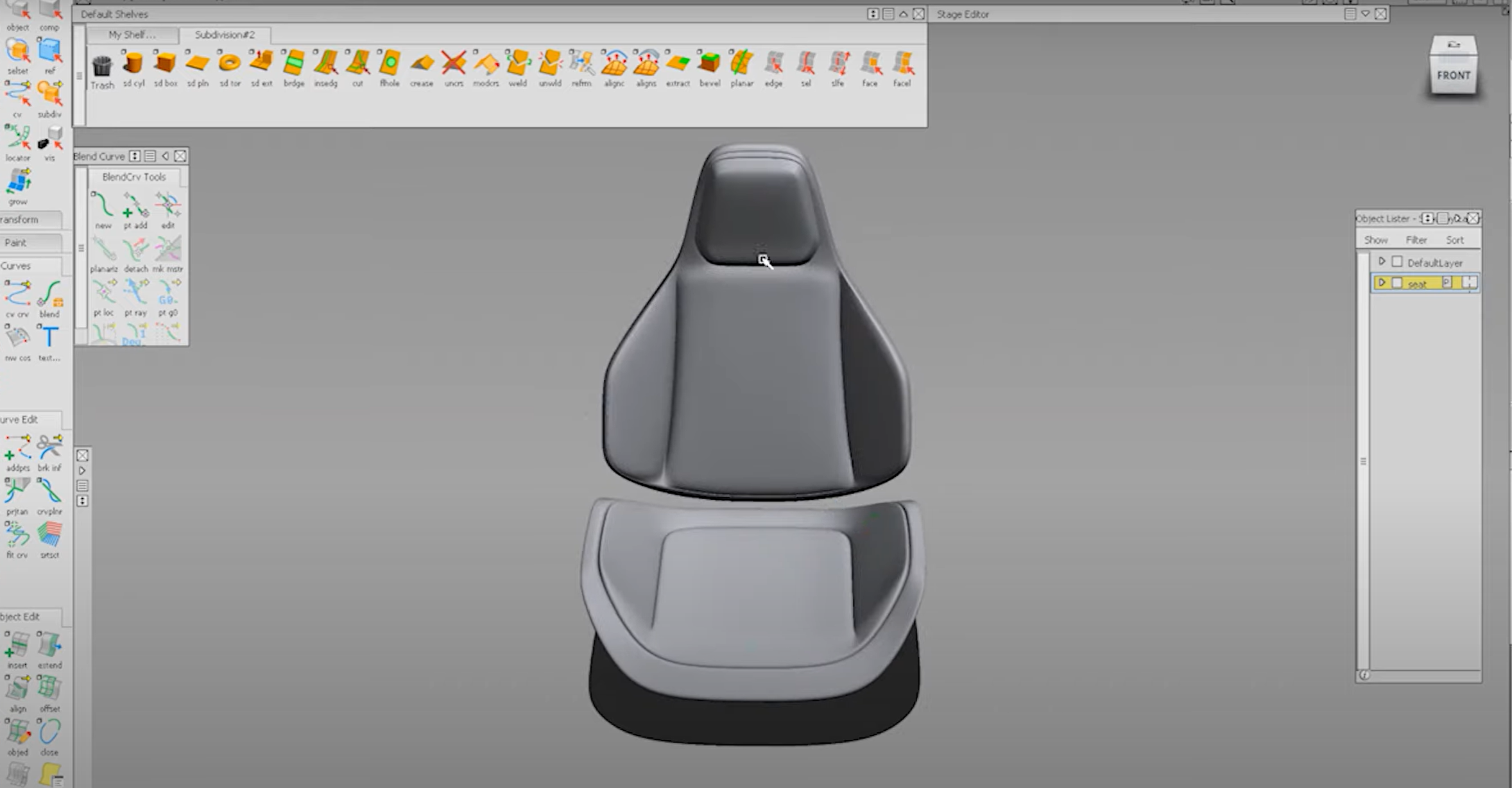 Alias，Alias，vred，chair，vred，chair，Subdivision，Subdivision，Subdivision surface modeling，Subdivision surface modeling，