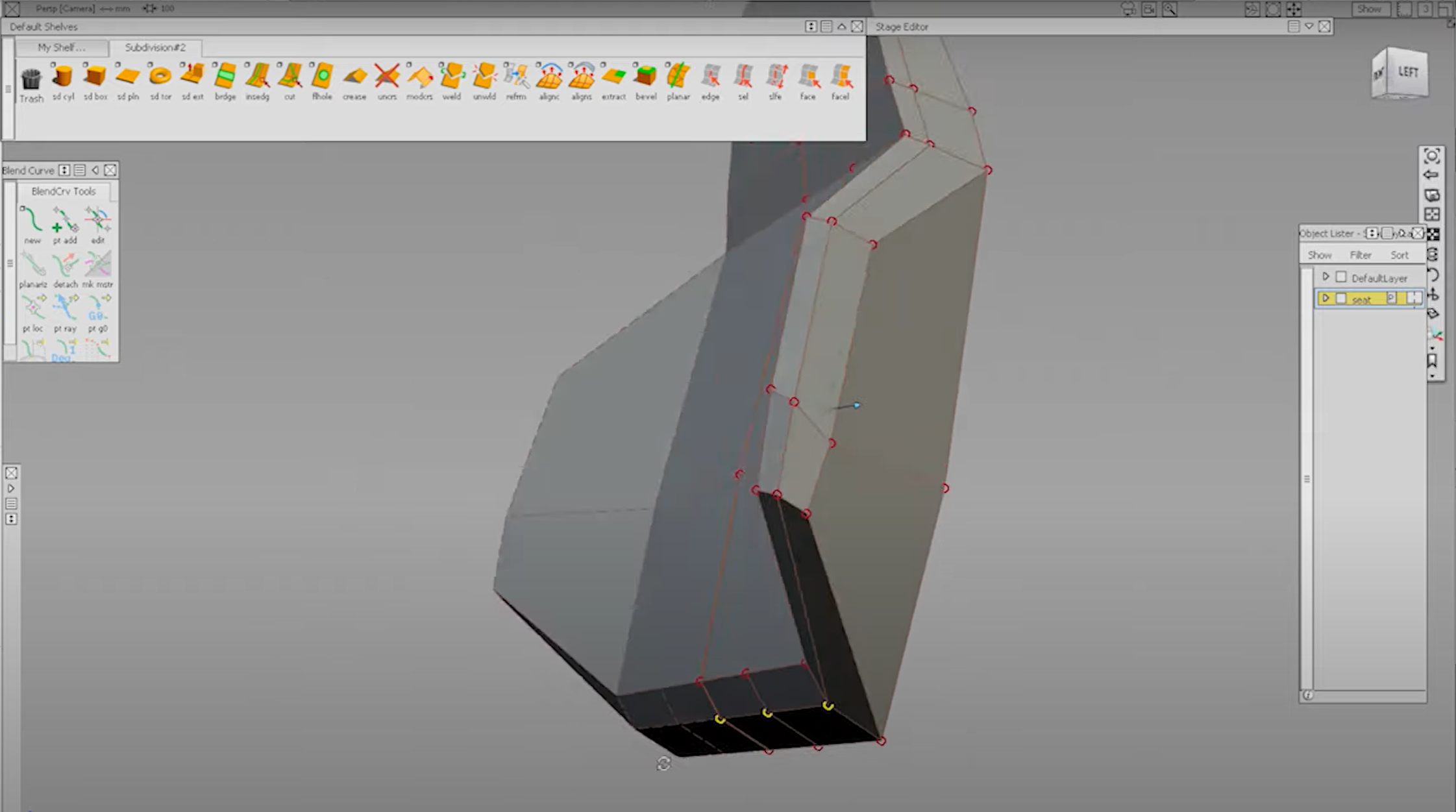 Alias，Alias，vred，chair，vred，chair，Subdivision，Subdivision，Subdivision surface modeling，Subdivision surface modeling，