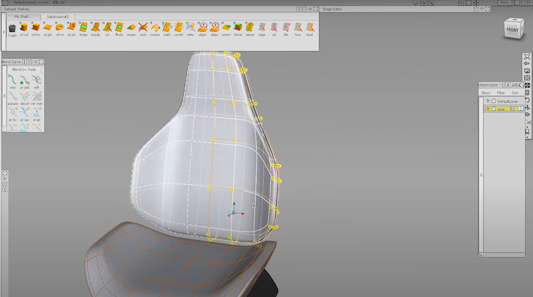 Alias，Alias，vred，chair，vred，chair，Subdivision，Subdivision，Subdivision surface modeling，Subdivision surface modeling，
