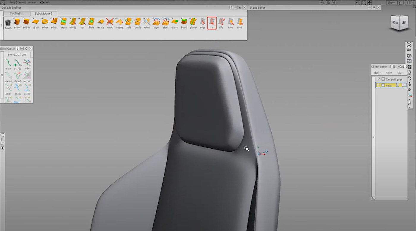 Alias，Alias，vred，chair，vred，chair，Subdivision，Subdivision，Subdivision surface modeling，Subdivision surface modeling，