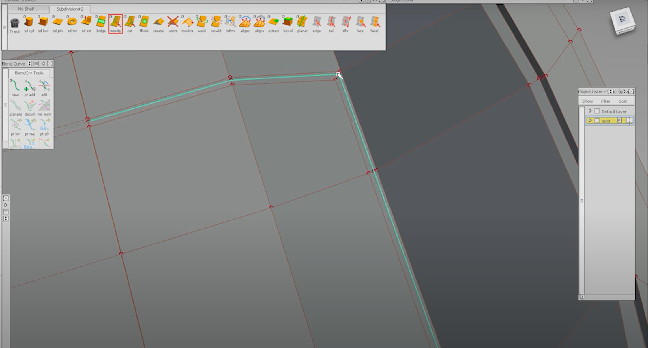 Alias，Alias，vred，chair，vred，chair，Subdivision，Subdivision，Subdivision surface modeling，Subdivision surface modeling，