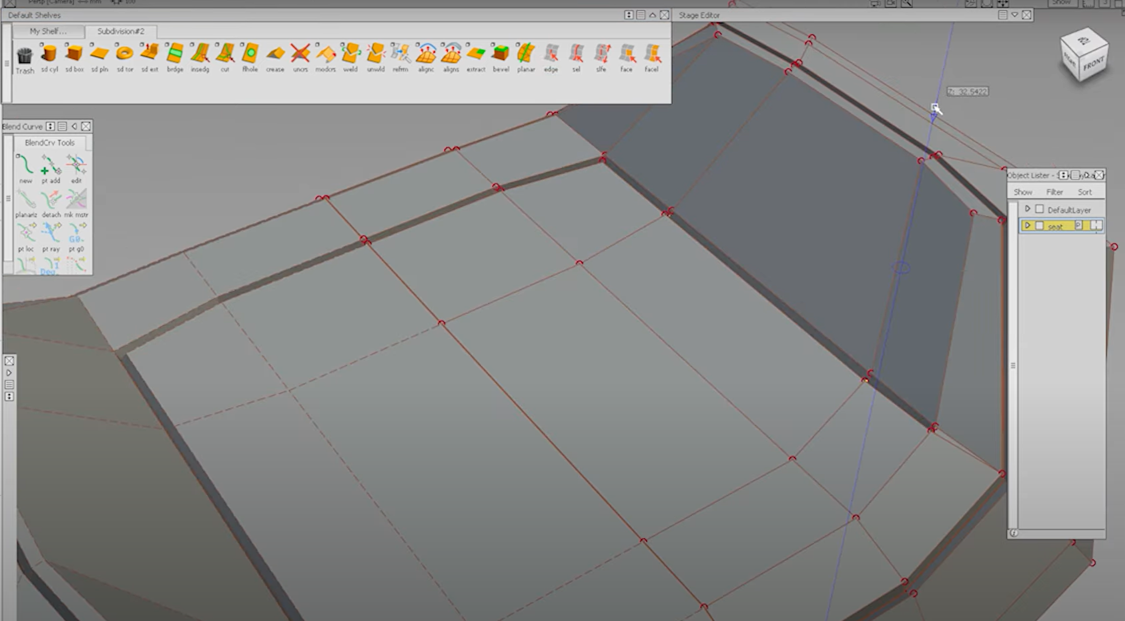 Alias，Alias，vred，chair，vred，chair，Subdivision，Subdivision，Subdivision surface modeling，Subdivision surface modeling，