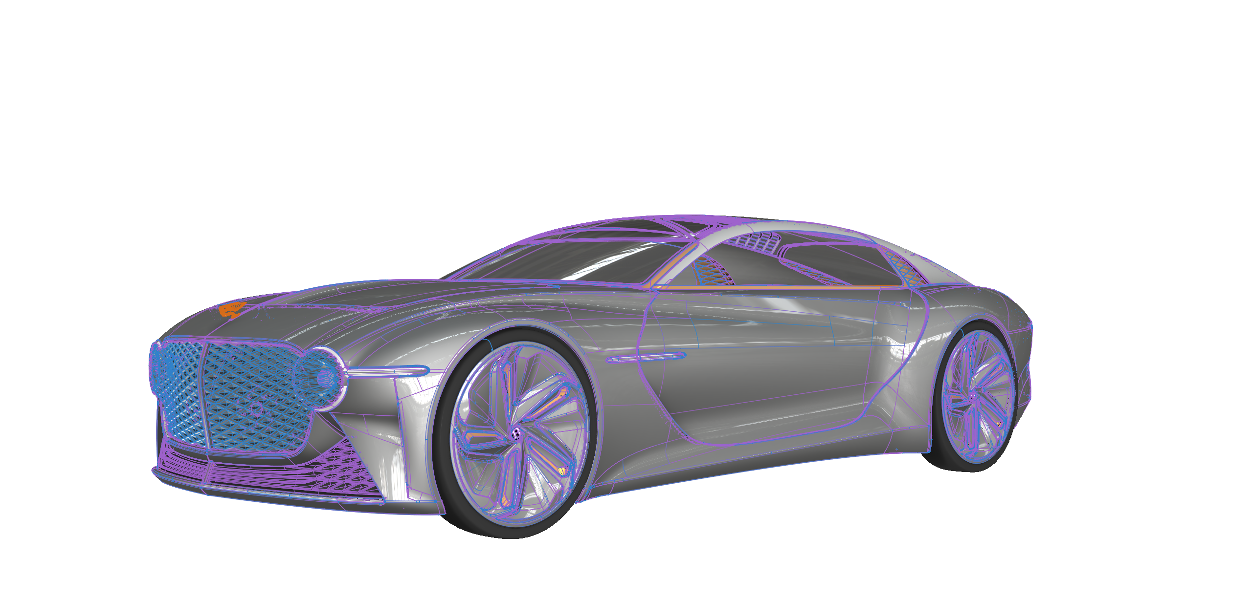 Alias，vred，Bentley，EXP100，