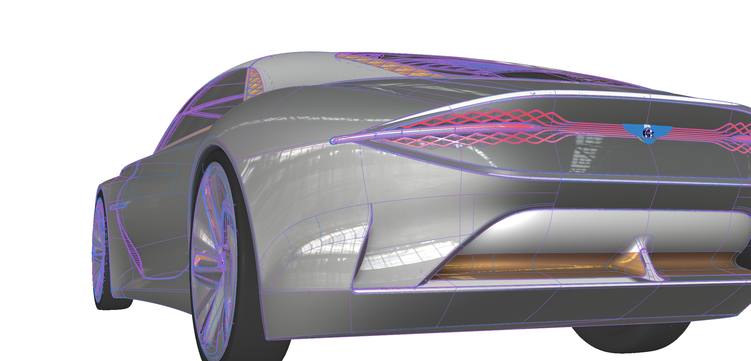 Alias，vred，Bentley，EXP100，