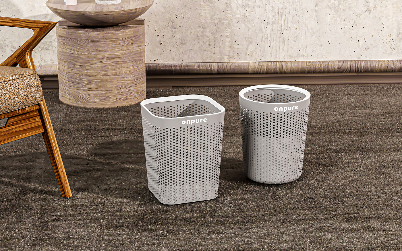 trash can，