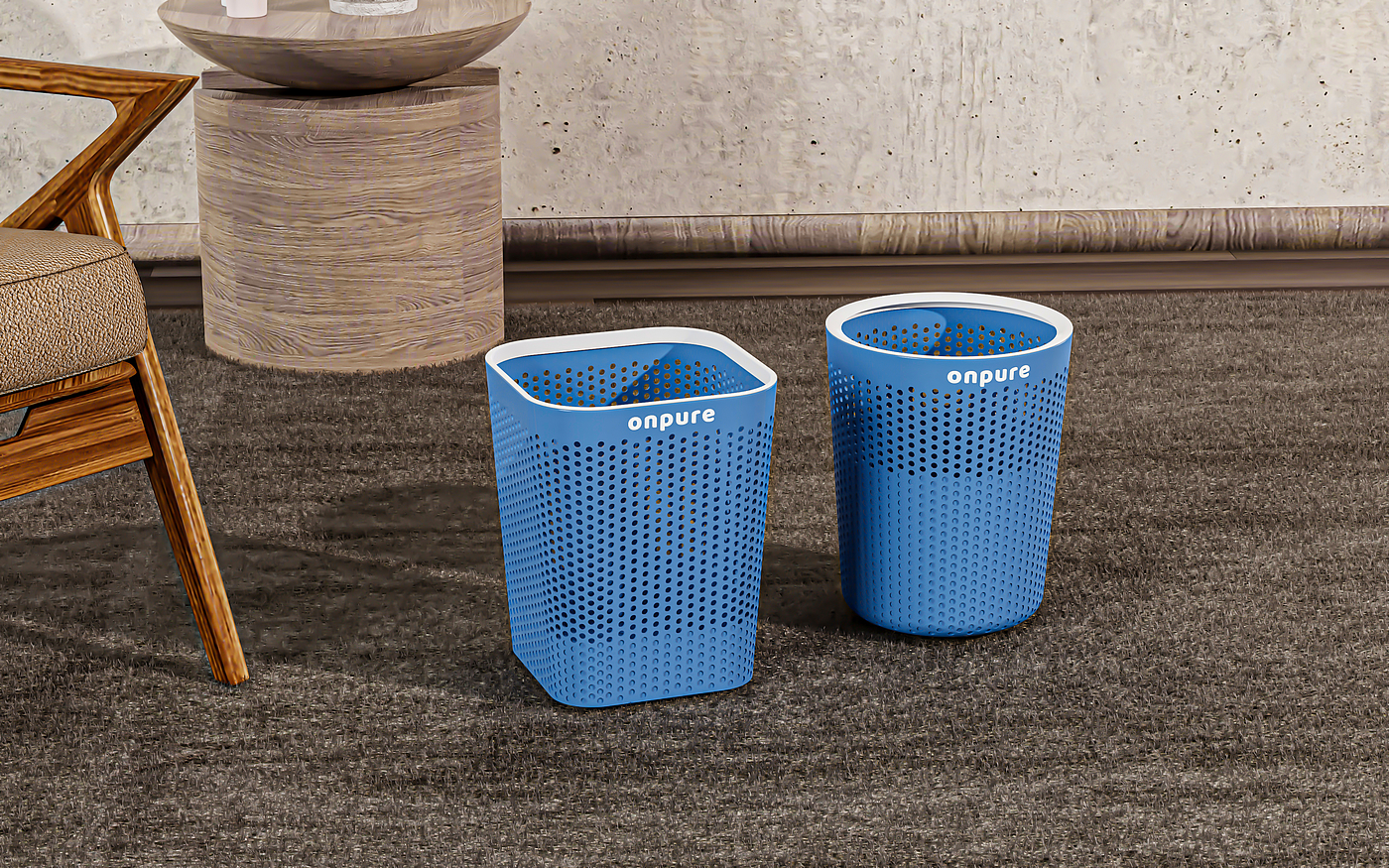 trash can，