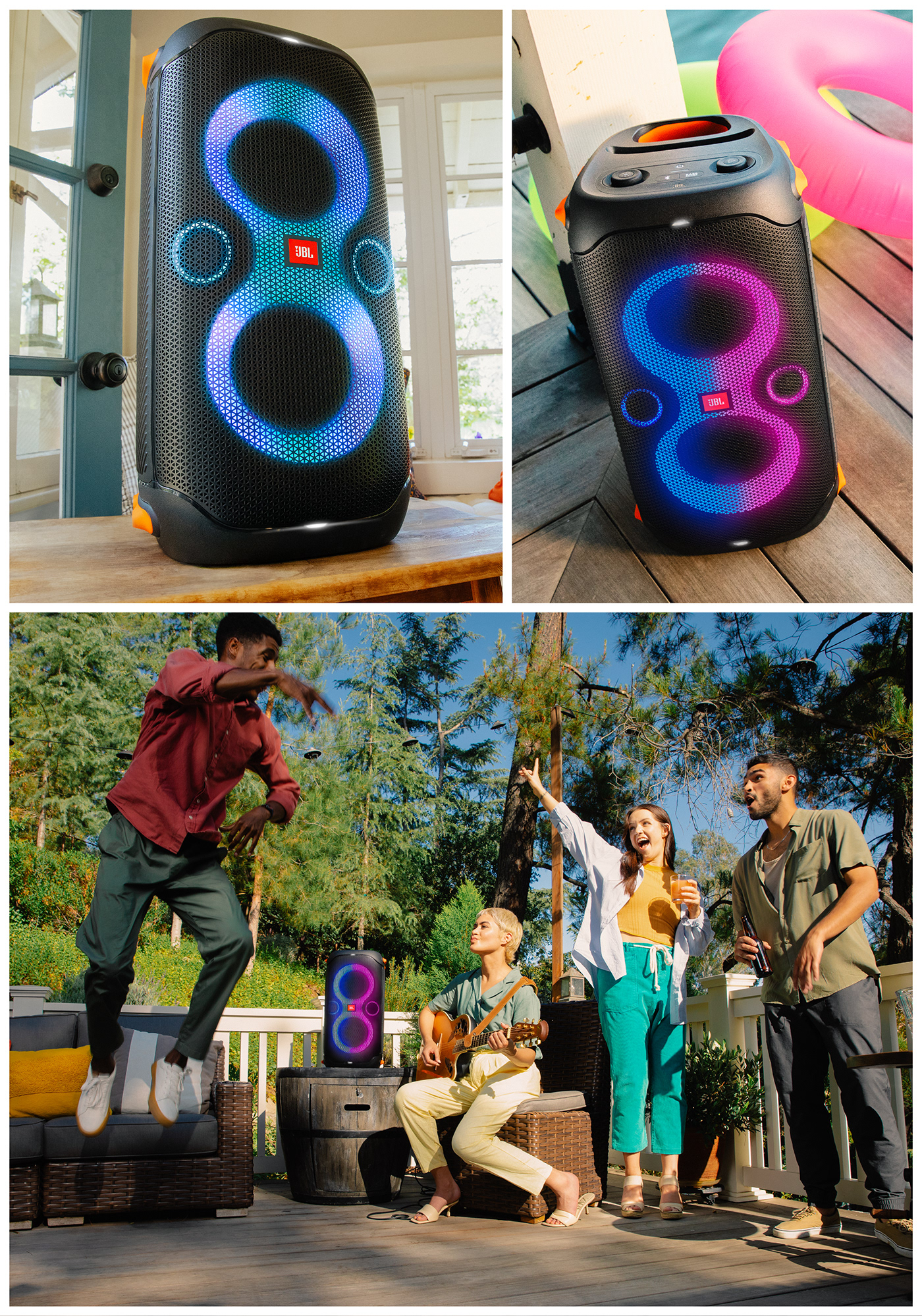 sound，waterproof，lighting，