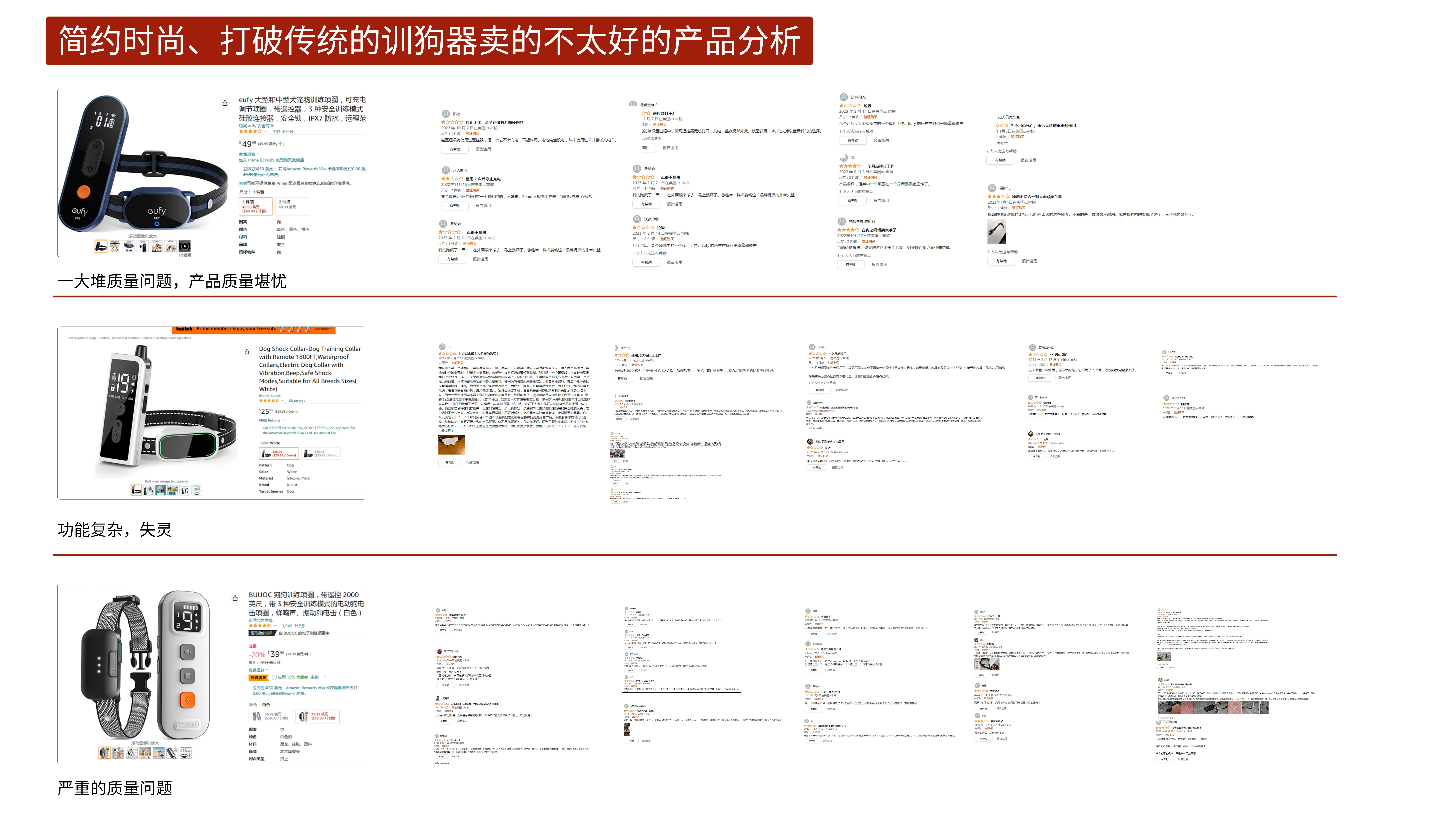 Dog trainer，Pet Supplies & Pet，Dog training collar，Electronic equipment，Original design，