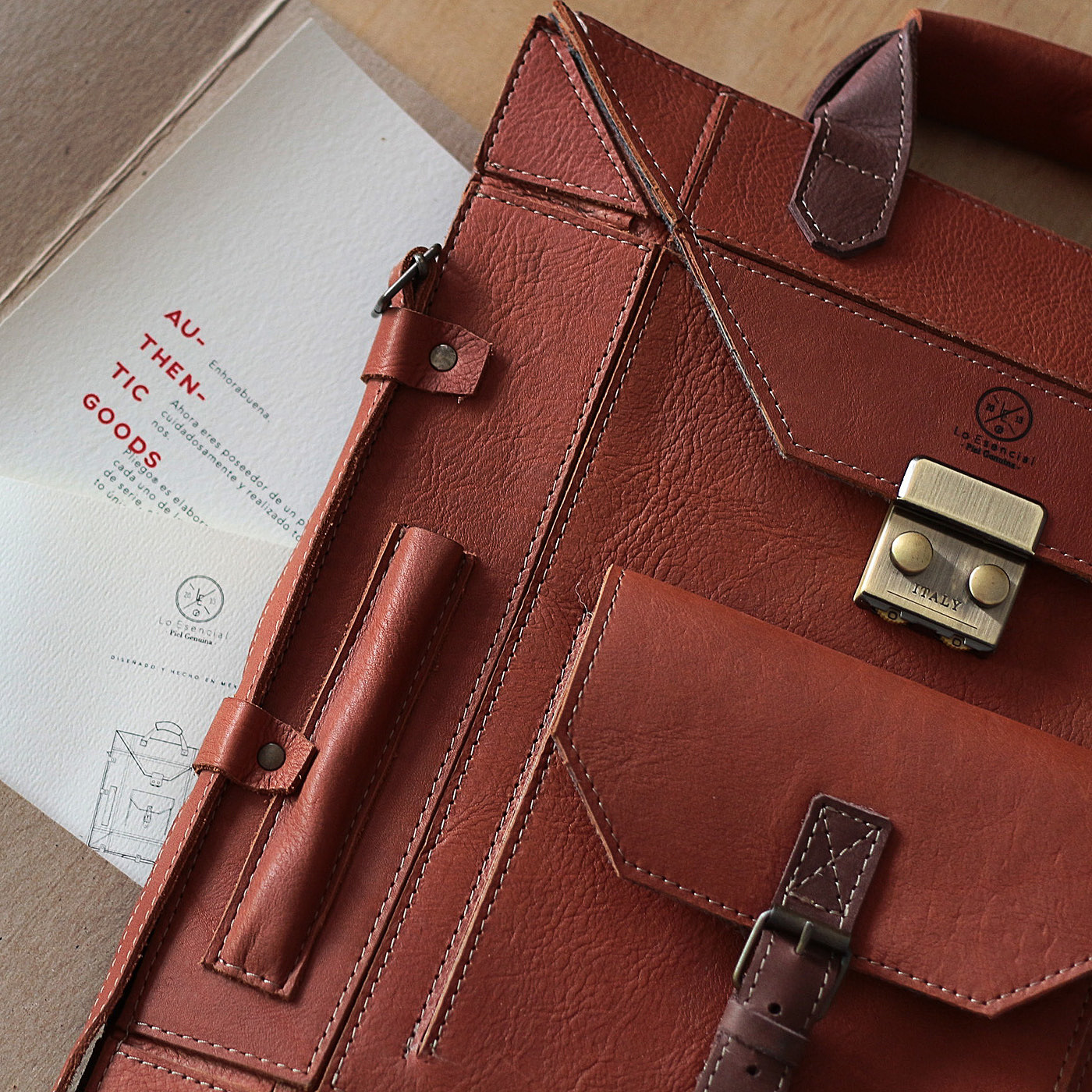 Leather design，