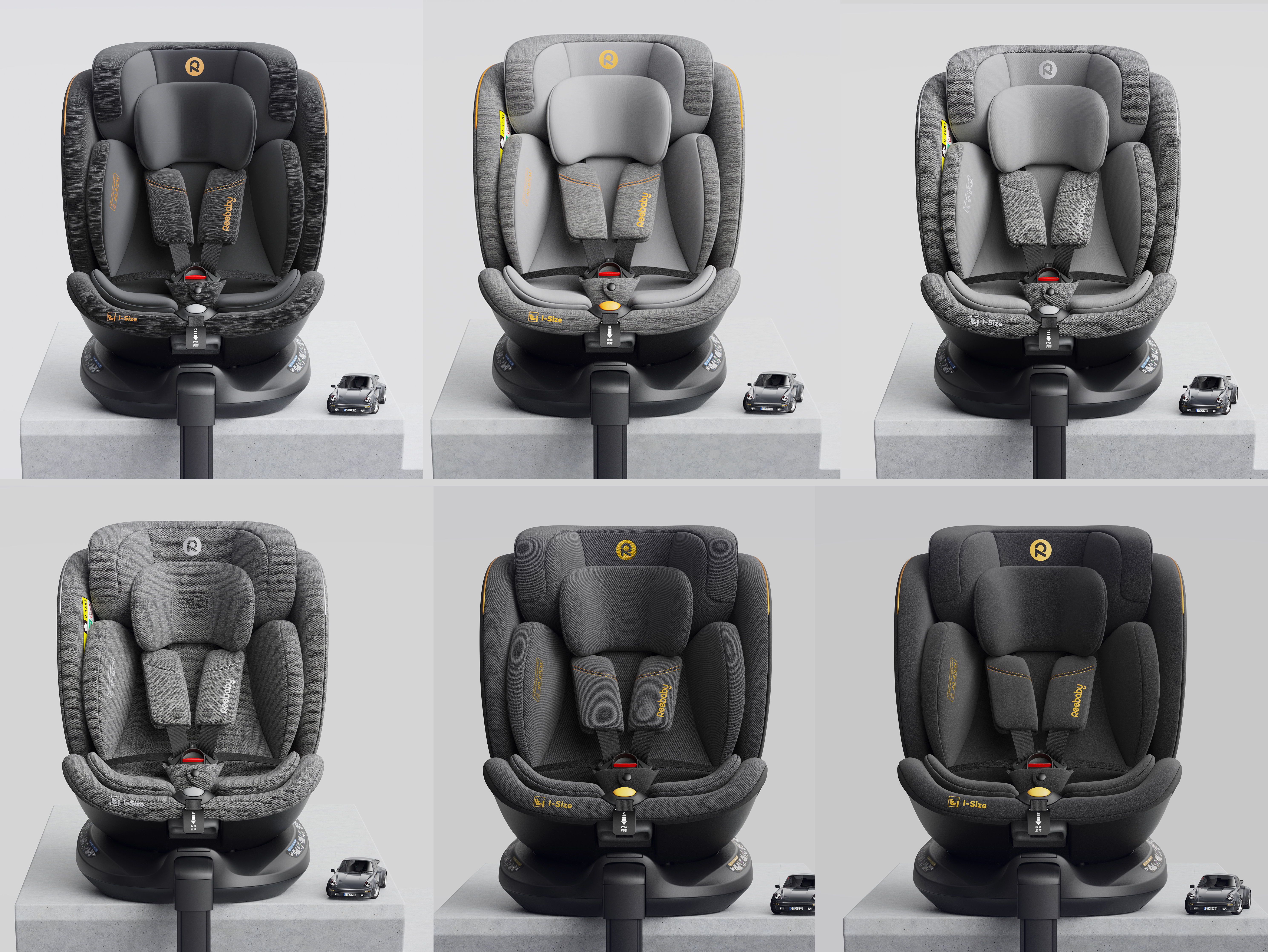 Mother and baby，Animation design，Safety seat，