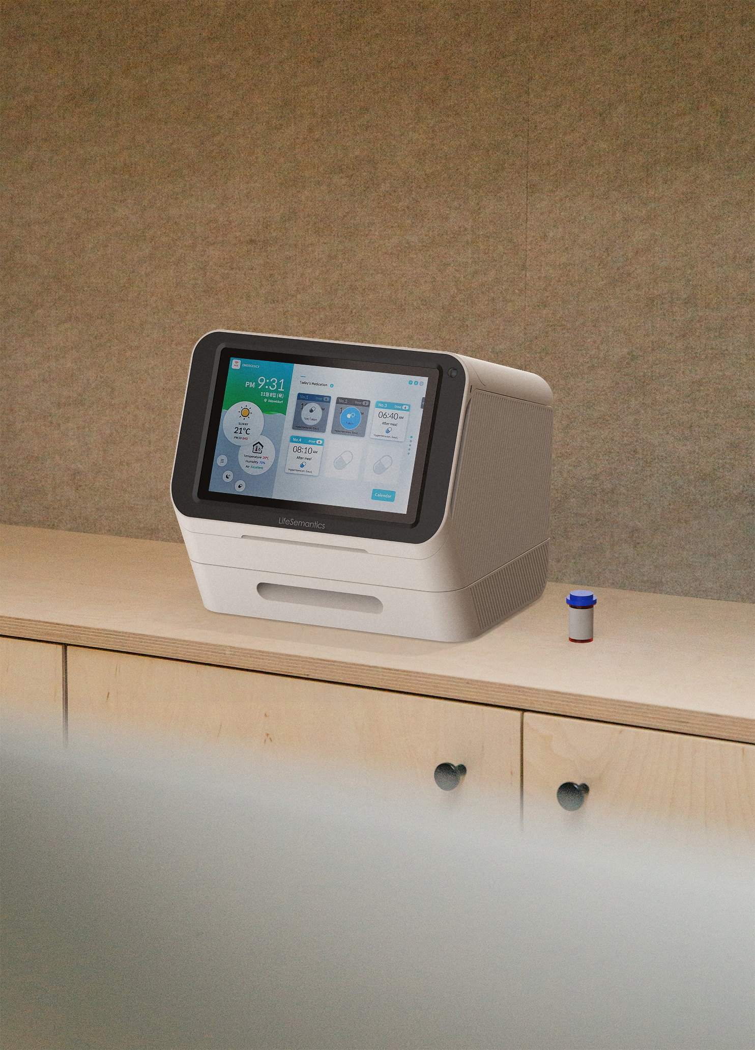 aged，healthy，Drug storage，