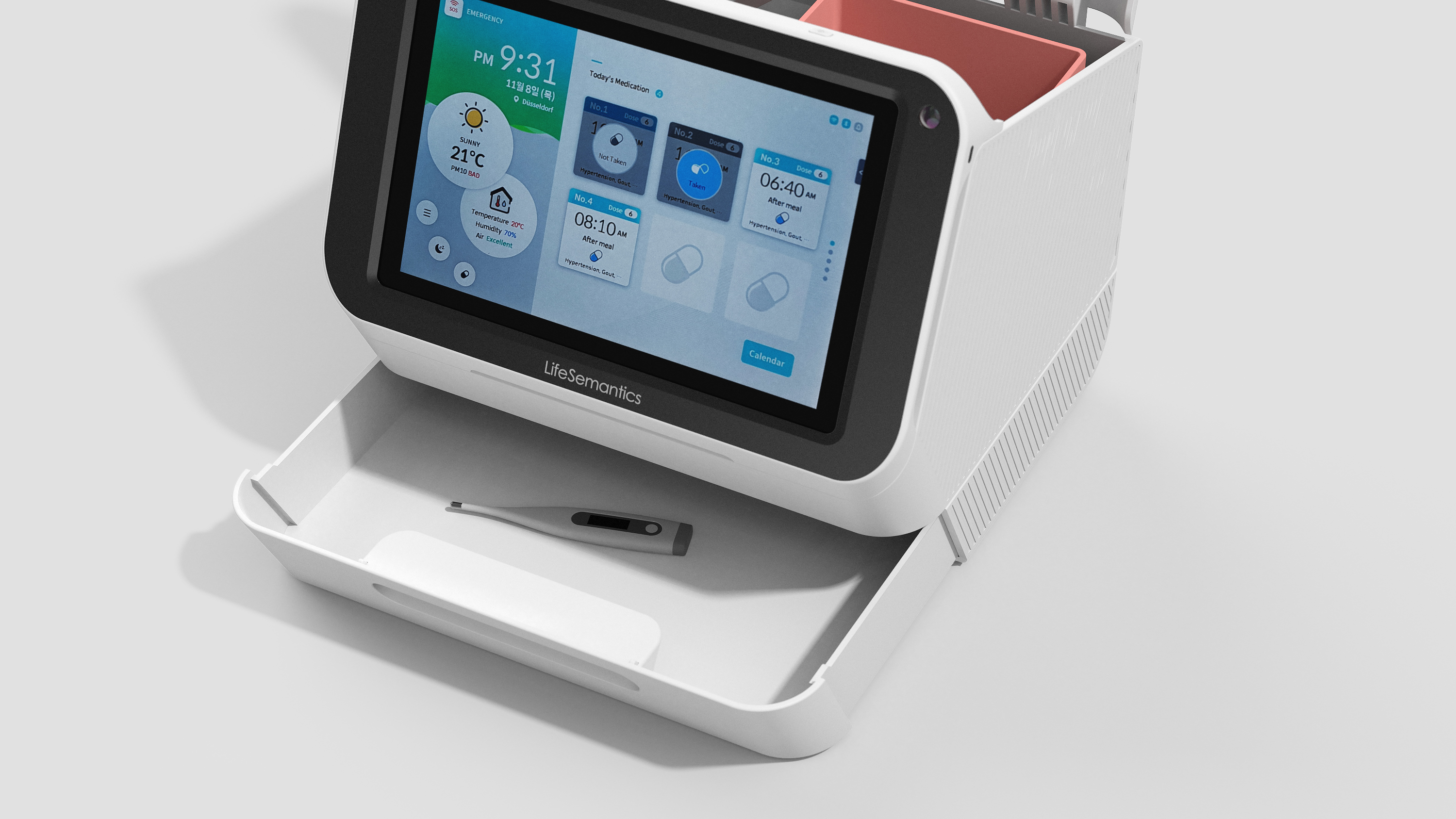 aged，healthy，Drug storage，