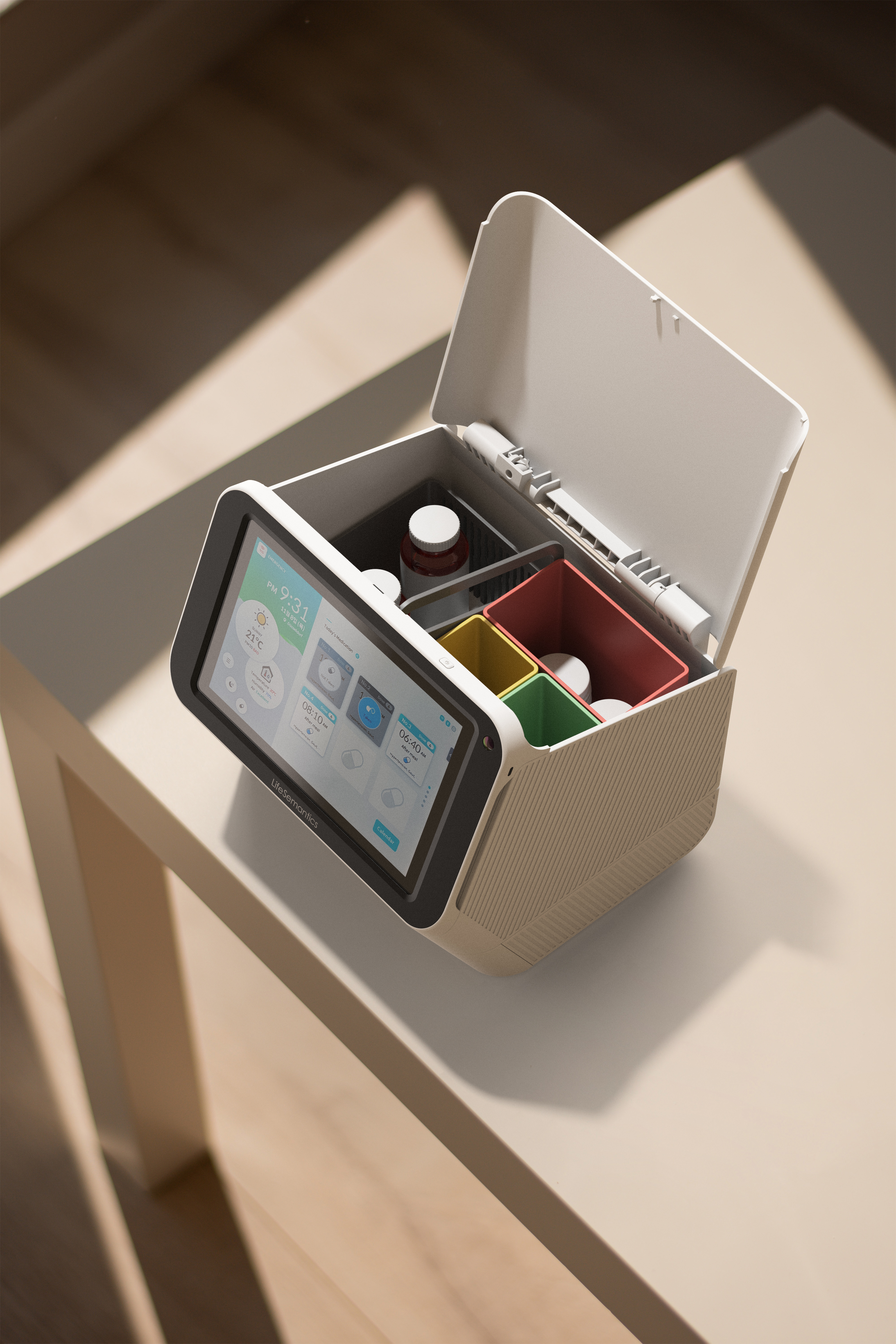 aged，healthy，Drug storage，