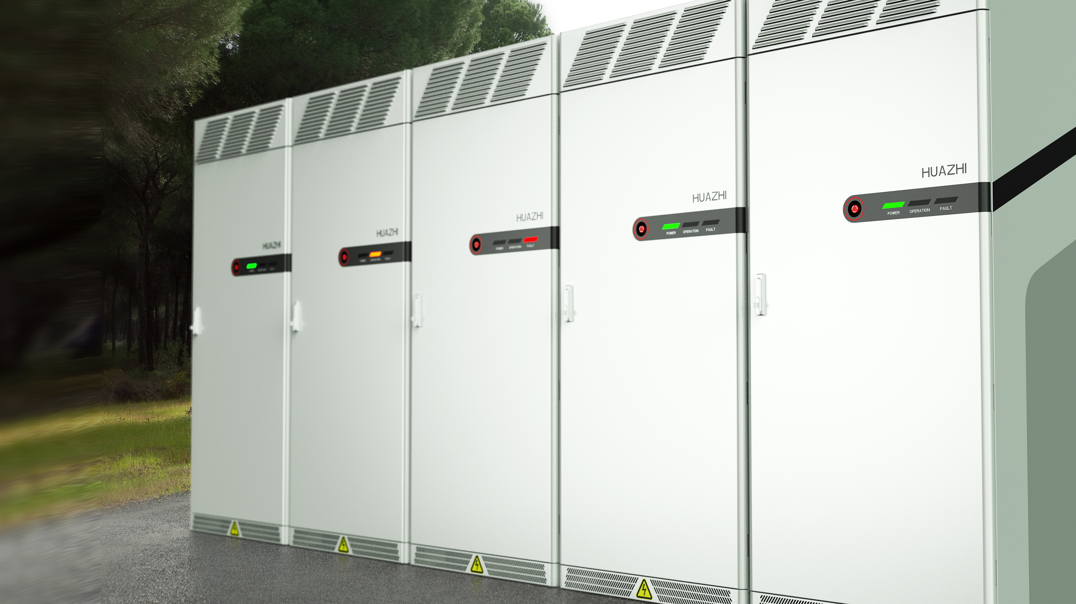 Industrial and commercial energy storage cabinet，new energy，Liquid cooling，industrial design，