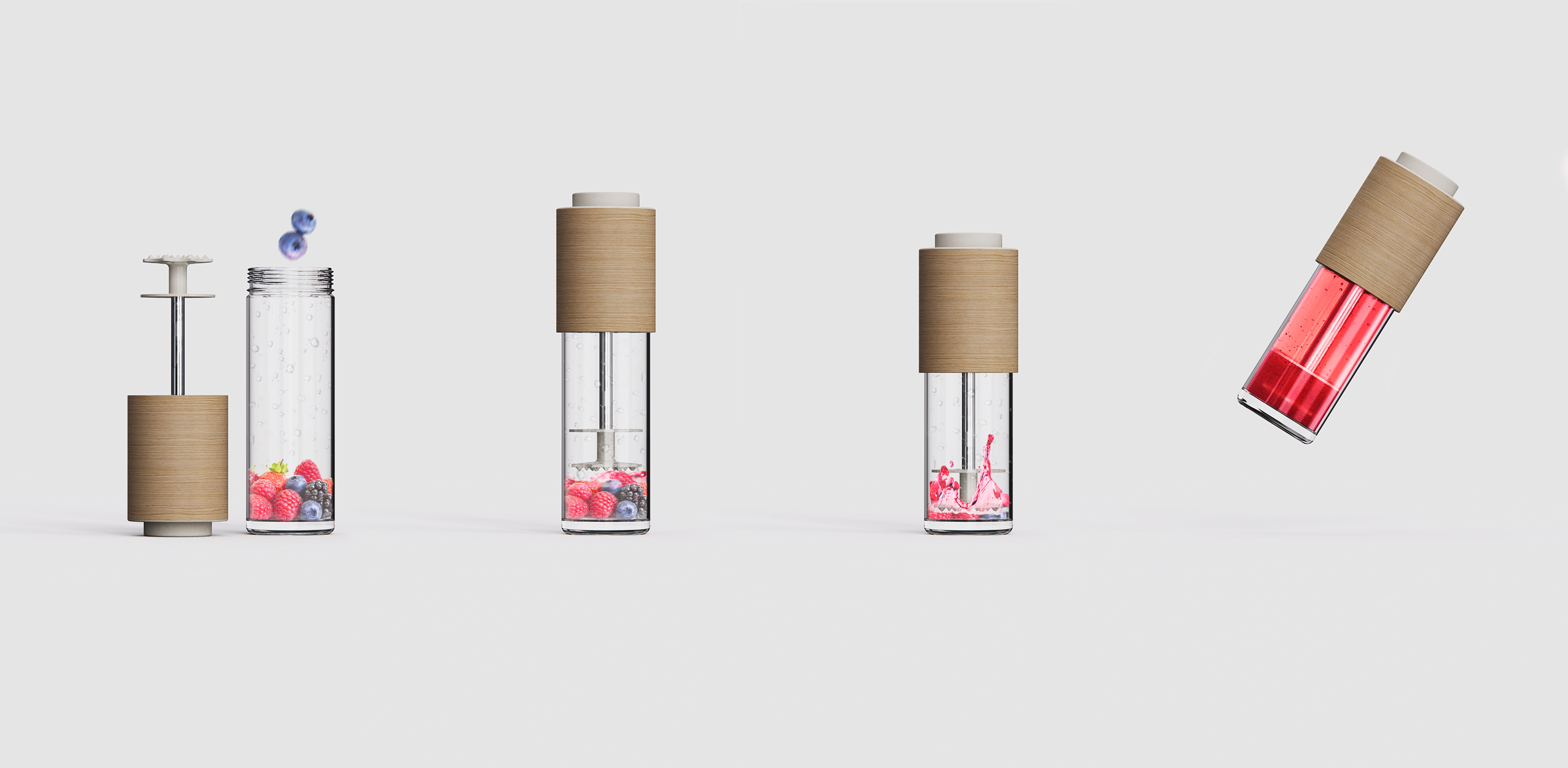 Smoosh，fruit juice，Manual，Water bottle，