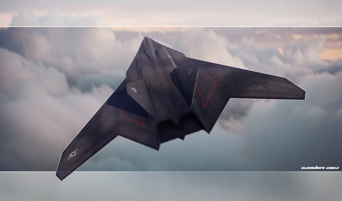 fighter，Aircraft design，Rendering，