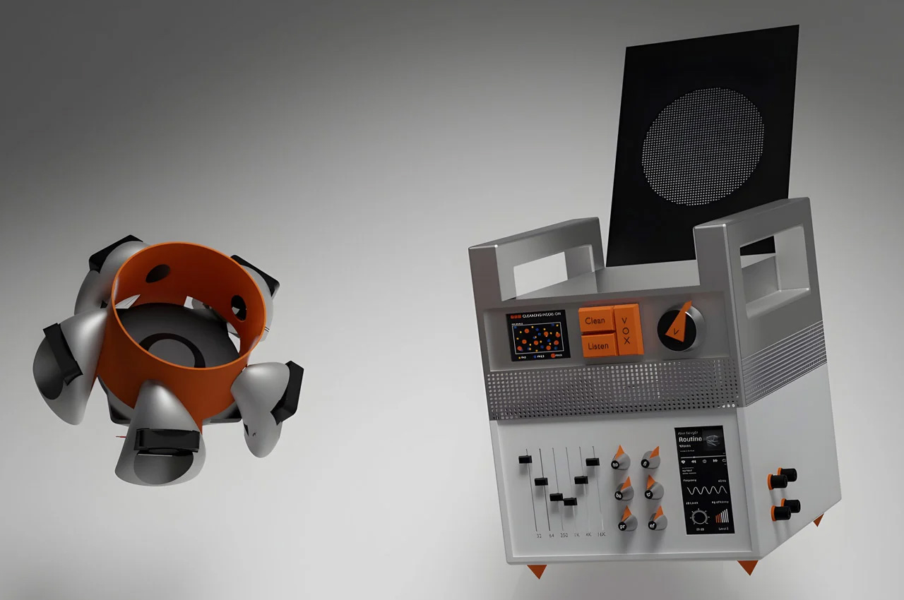 Vox Aeris，loudspeaker box，air cleaner，Digital，